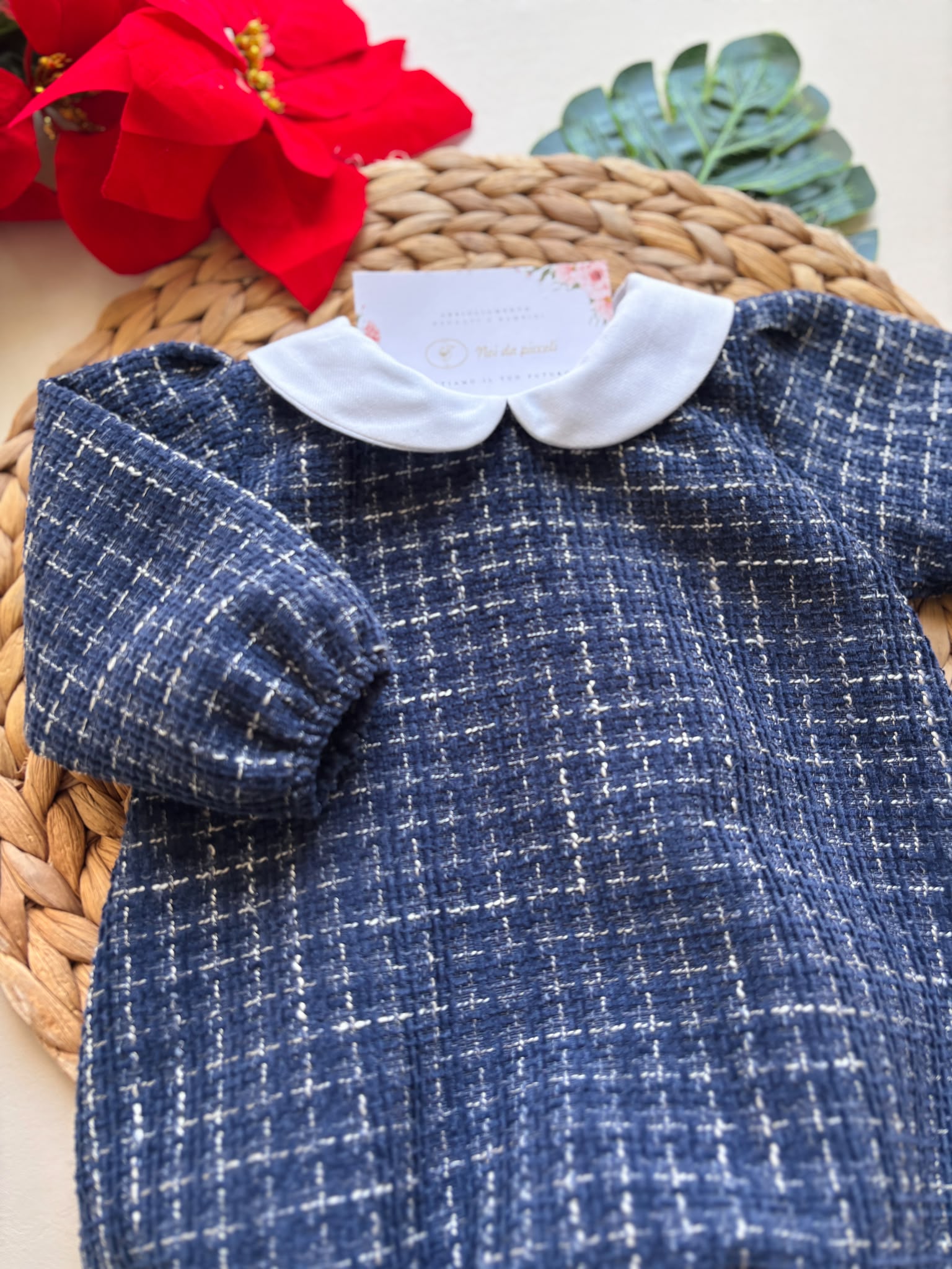 PAGLIACCETTO CALDO COTONE BLU