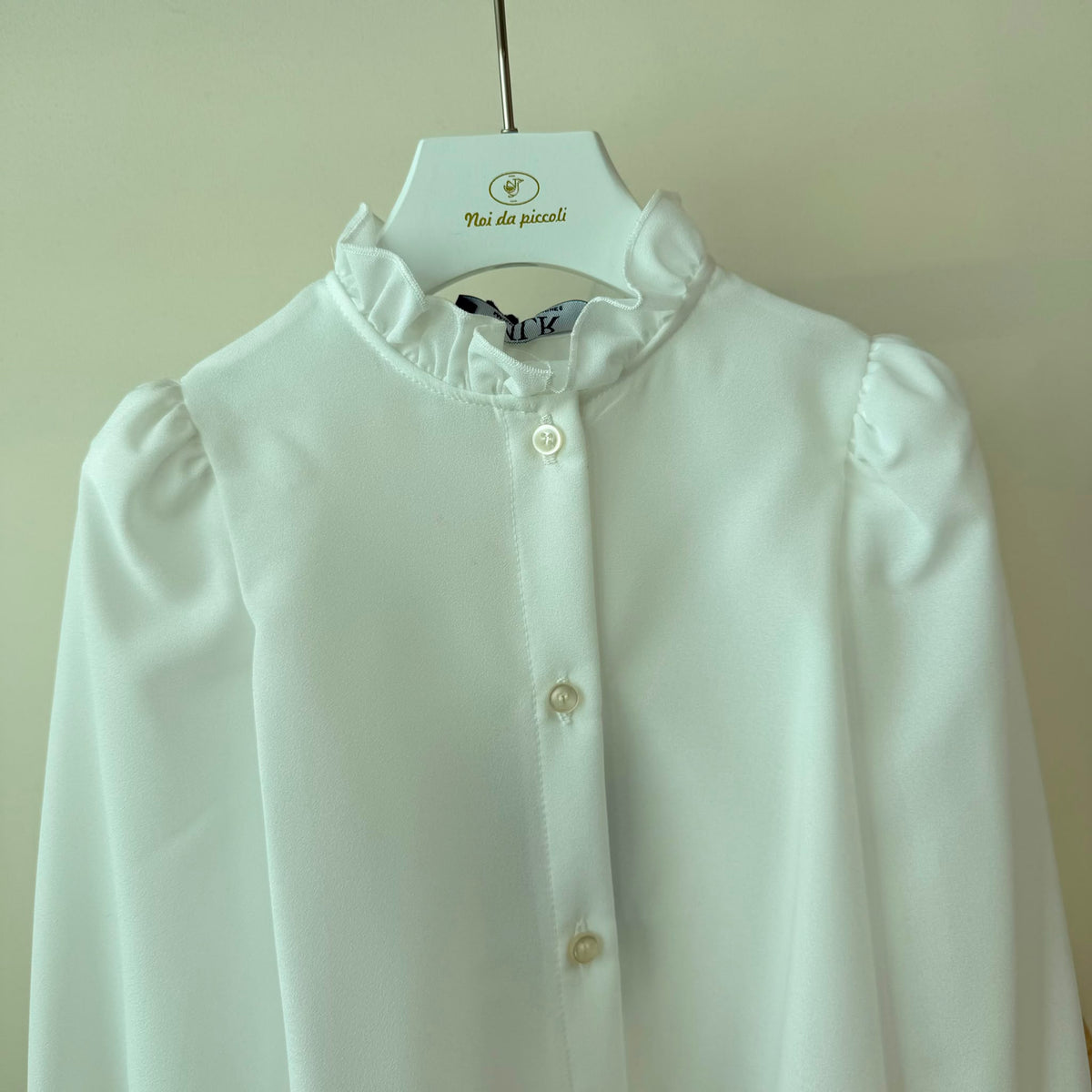 CAMICIA bon ton BIANCO