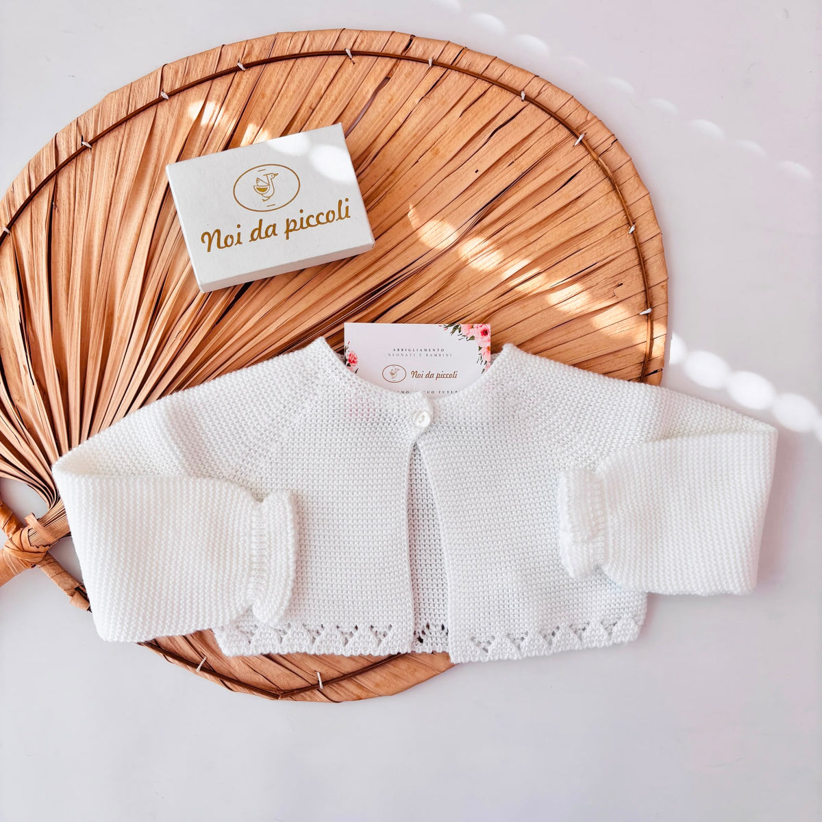Golfino Filato Caldo Bianco Sardon