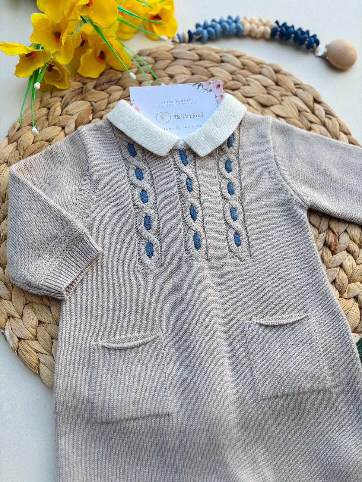 TUTINA IN FILATO CALDO  BEIGE