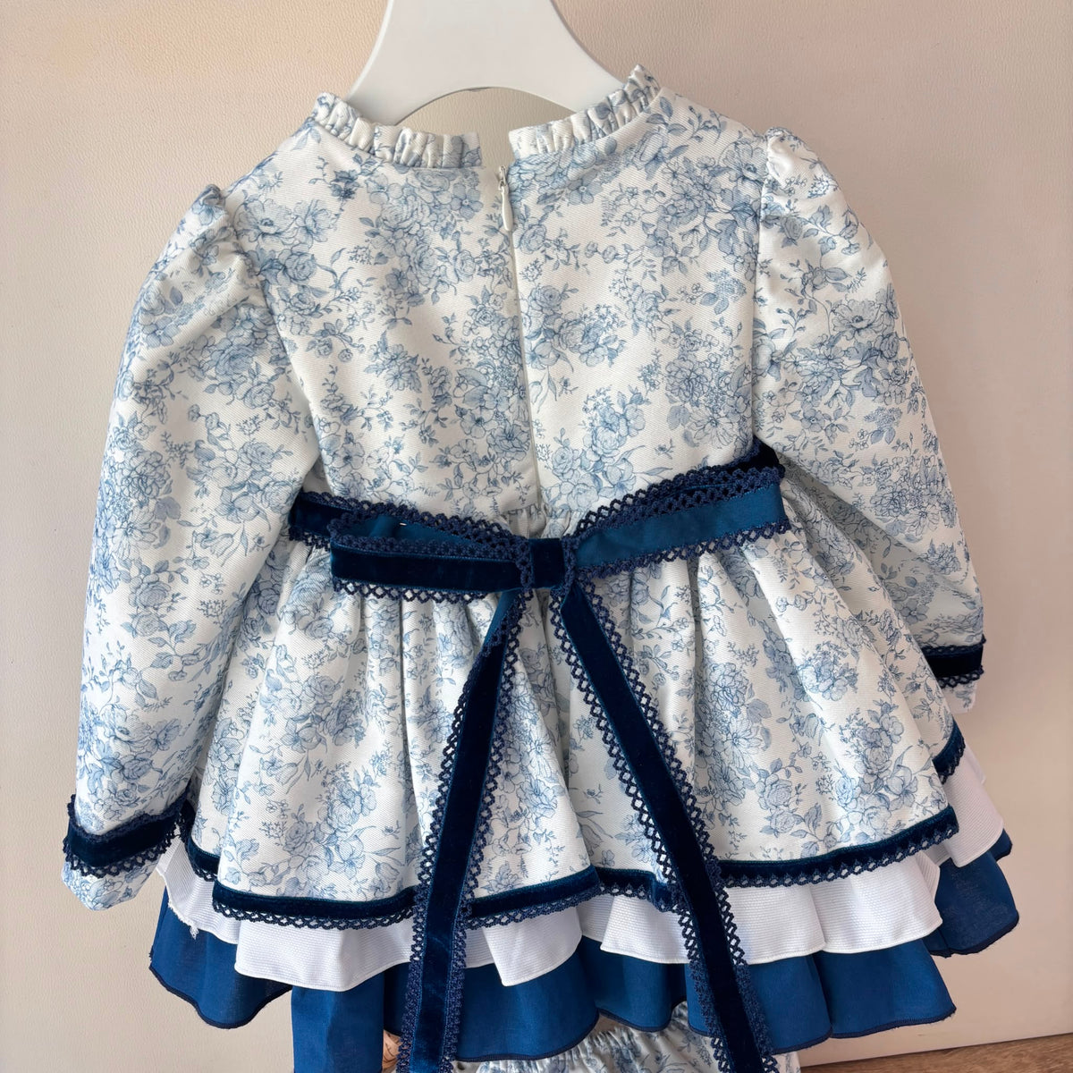 Abitino florale luna Blu