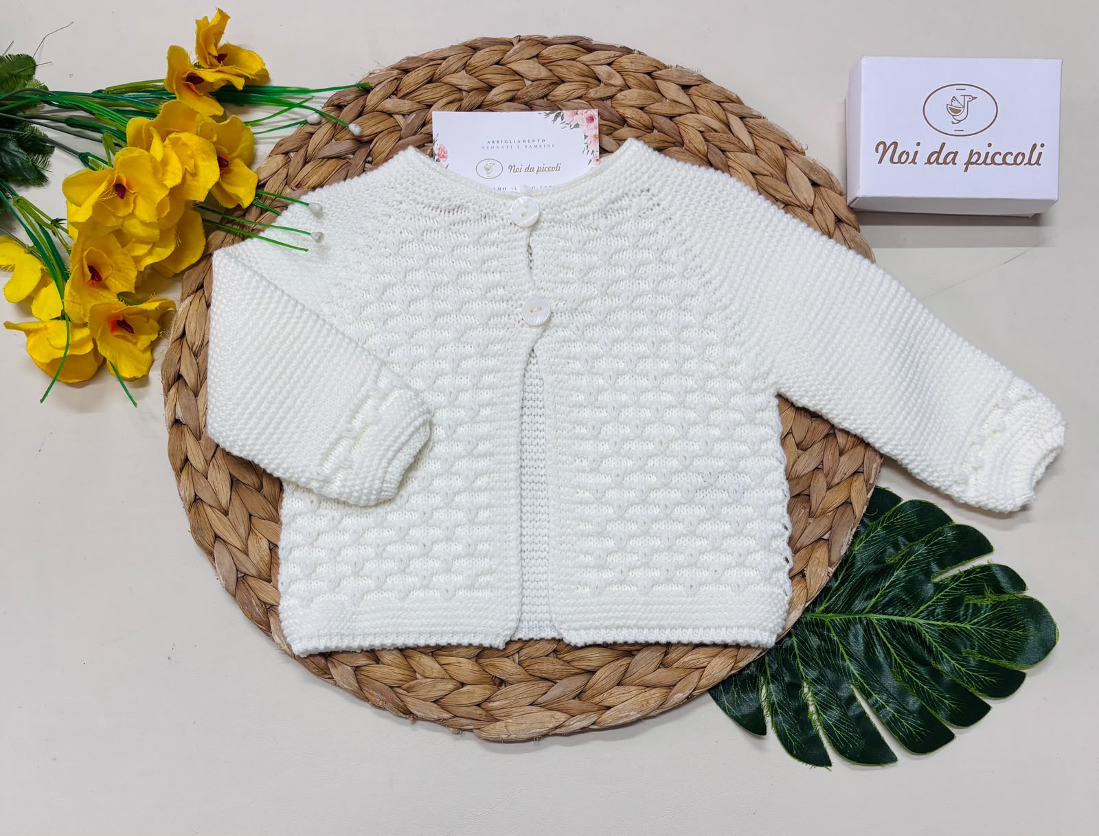 GOLFINO FILATO CALDO BIANCO