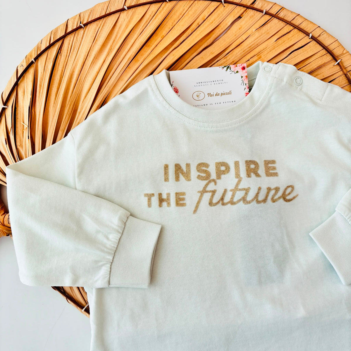 MAGLIA IN COTONE CALDO BIANCO