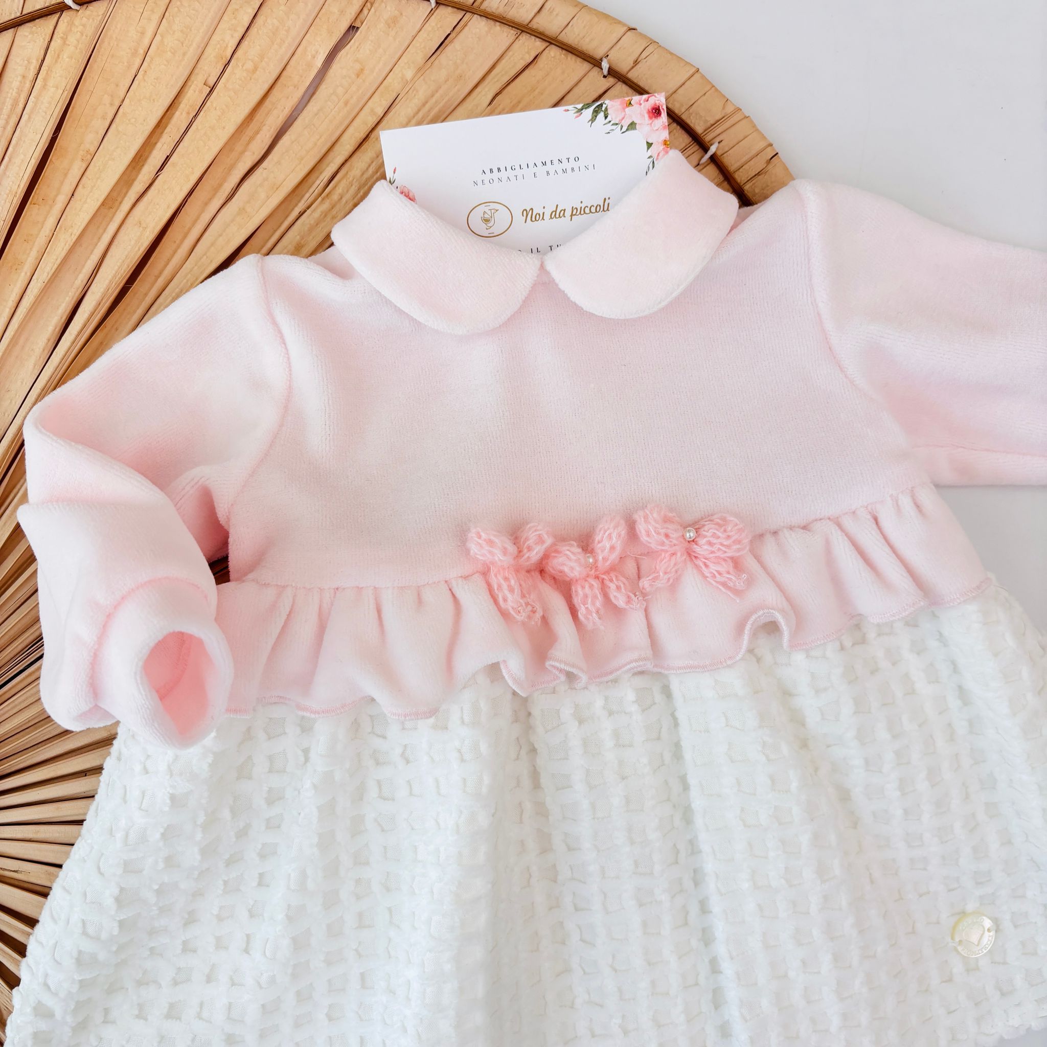 COMPLETO IN CINIGLIA AURORA ROSA