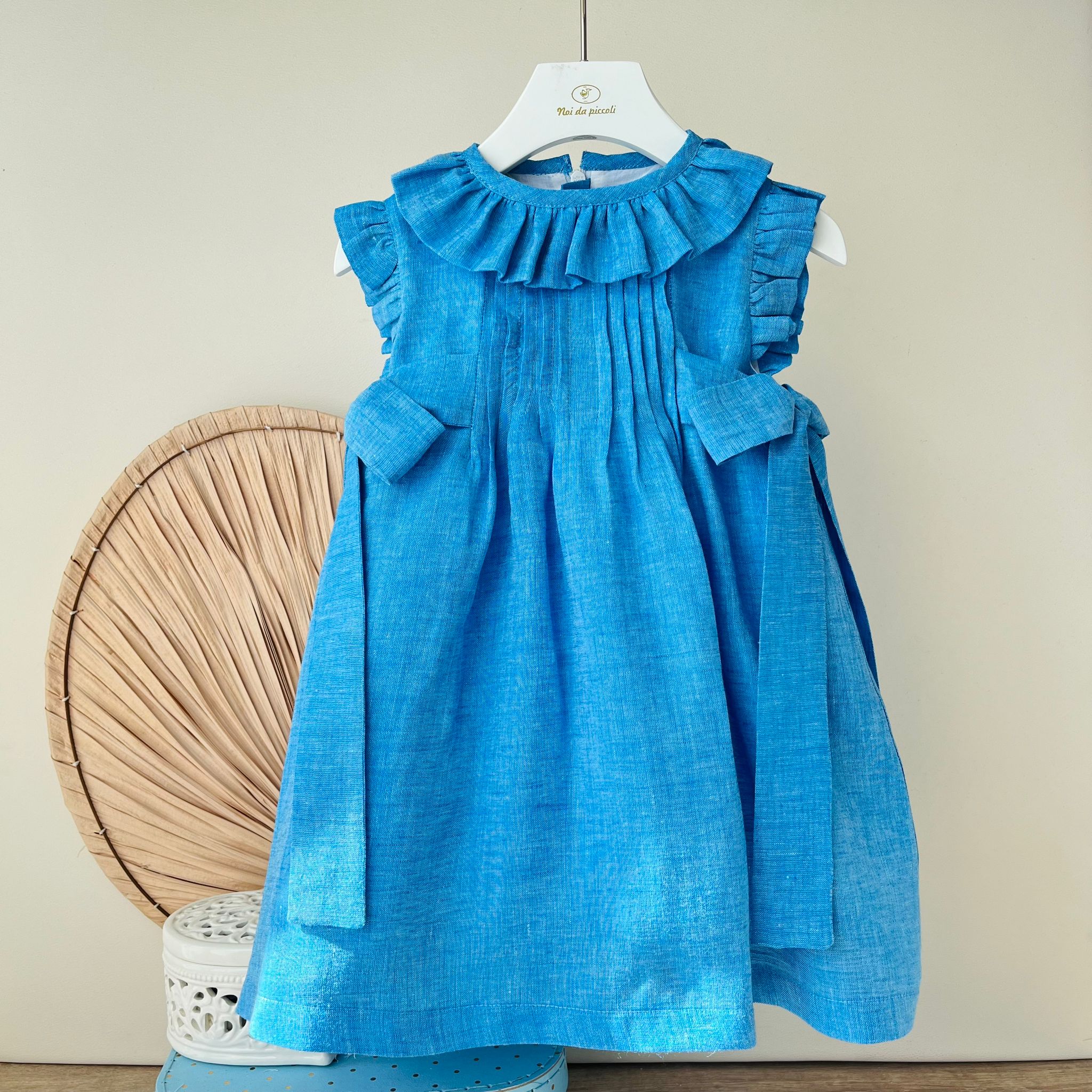 ABITINO CAPRI AZZURRO LINO - Noi da piccoli