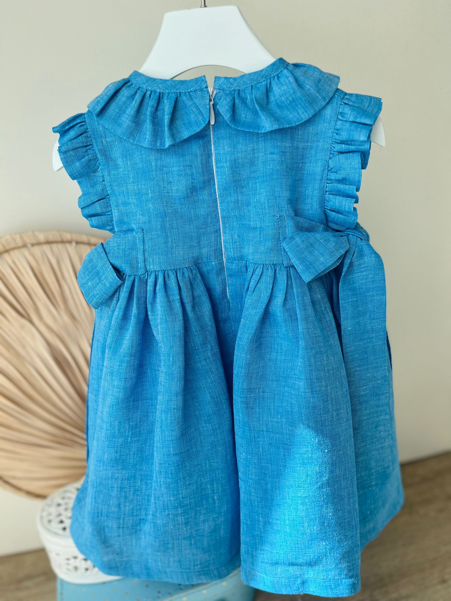 ABITINO CAPRI AZZURRO LINO - Noi da piccoli