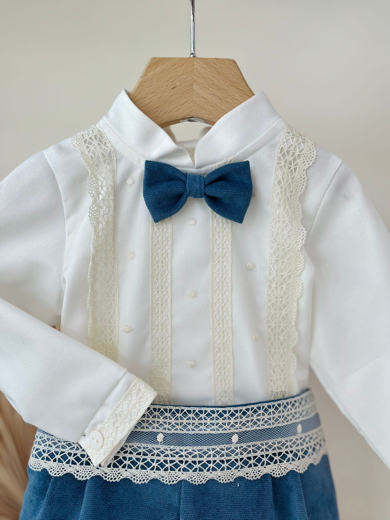 ABITINO CERIMONIALE ADRIEN DENIM - Noi da piccoli