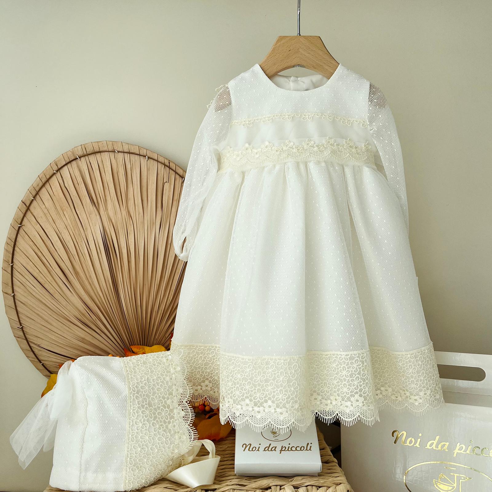 ABITINO CERIMONIALE EDA Avorio - Noi da piccoli
