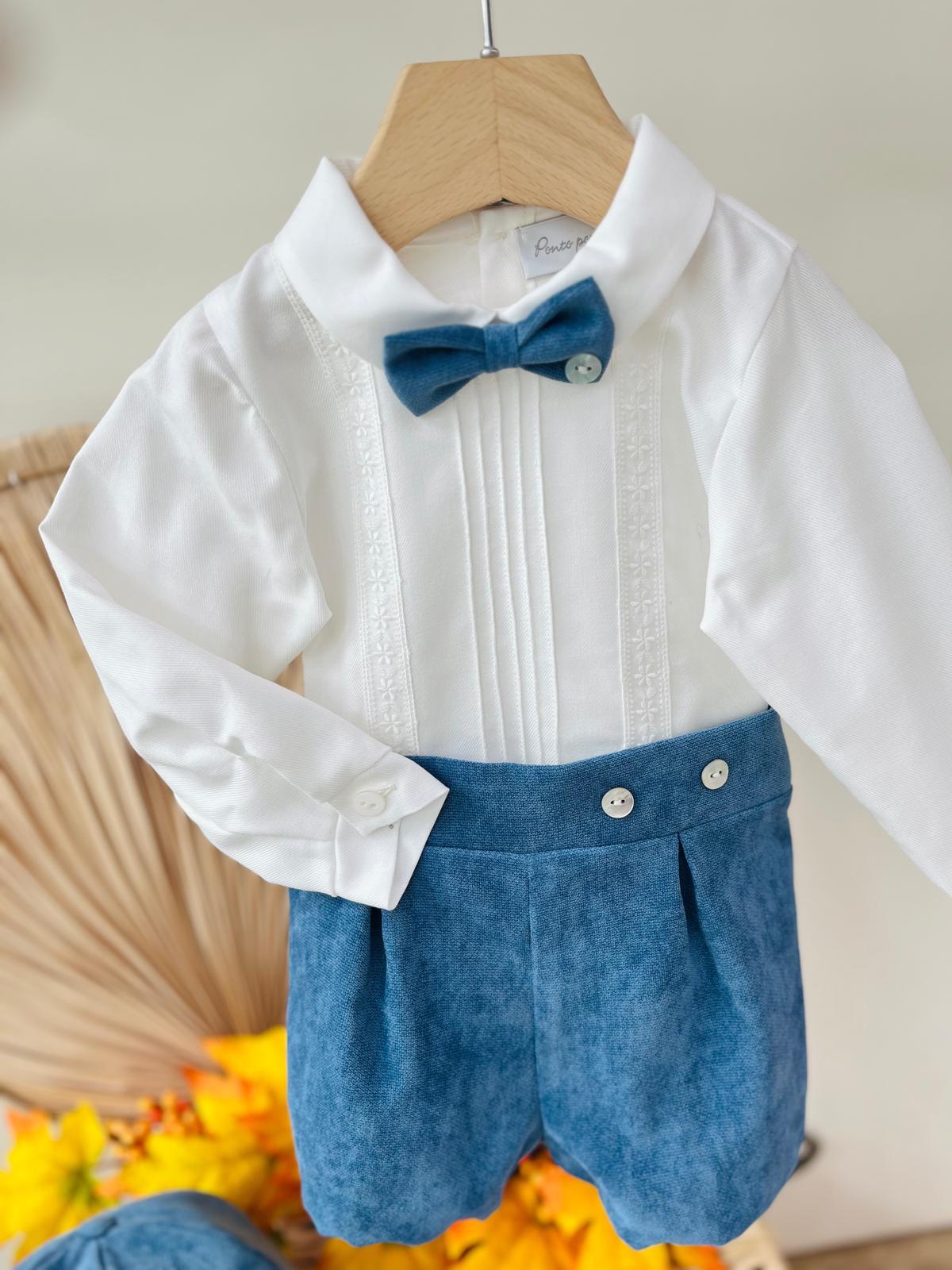 ABITINO CERIMONIALE GASPARRE BLU - Noi da piccoli