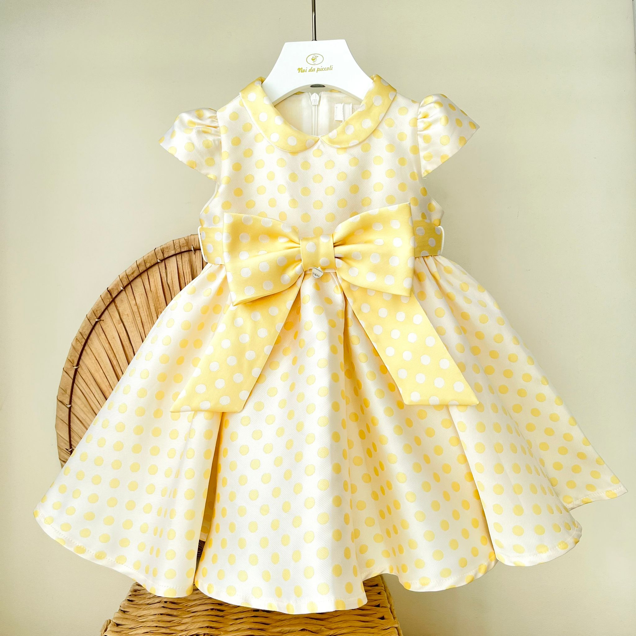 ABITINO CERIMONIALE GIALLO POIS - Noi da piccoli