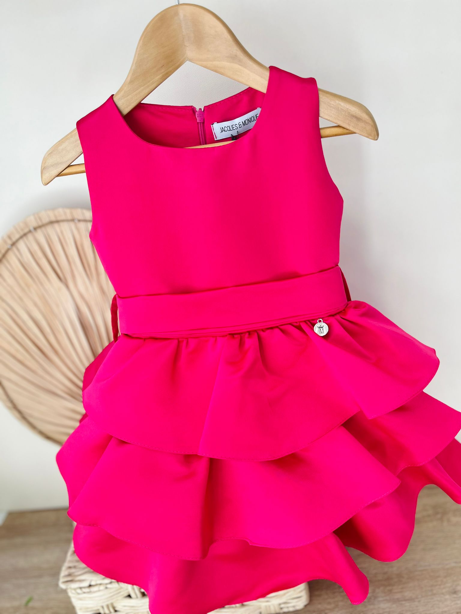 ABITINO CERIMONIALE IN MICADO A SBUFFO FUCSIA - Noi da piccoli