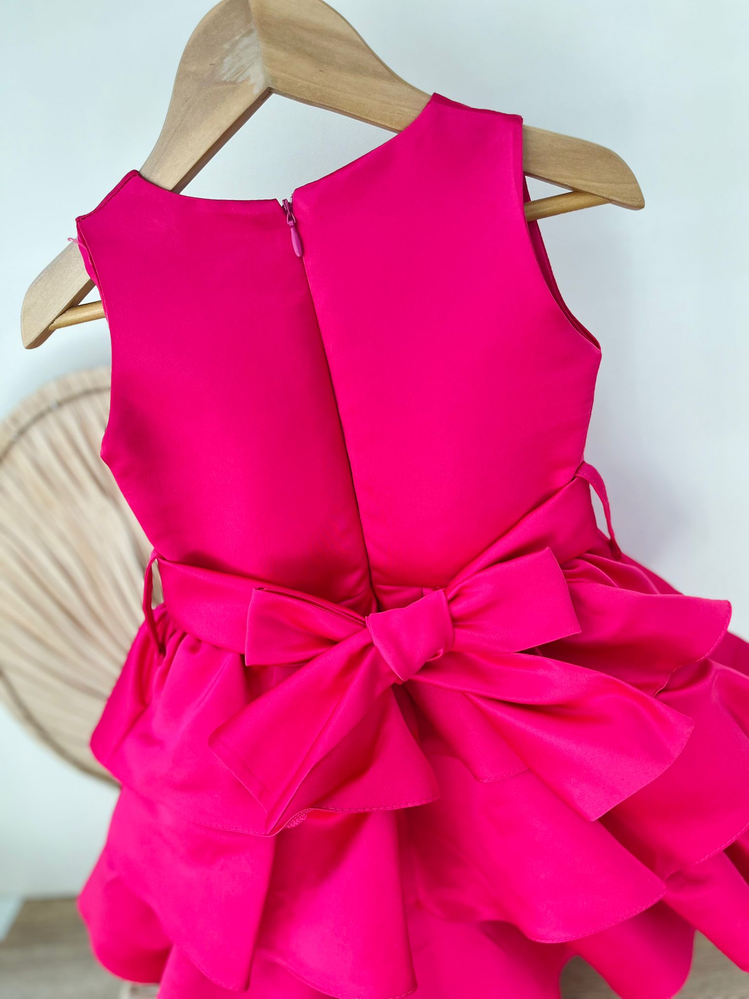 ABITINO CERIMONIALE IN MICADO A SBUFFO FUCSIA - Noi da piccoli