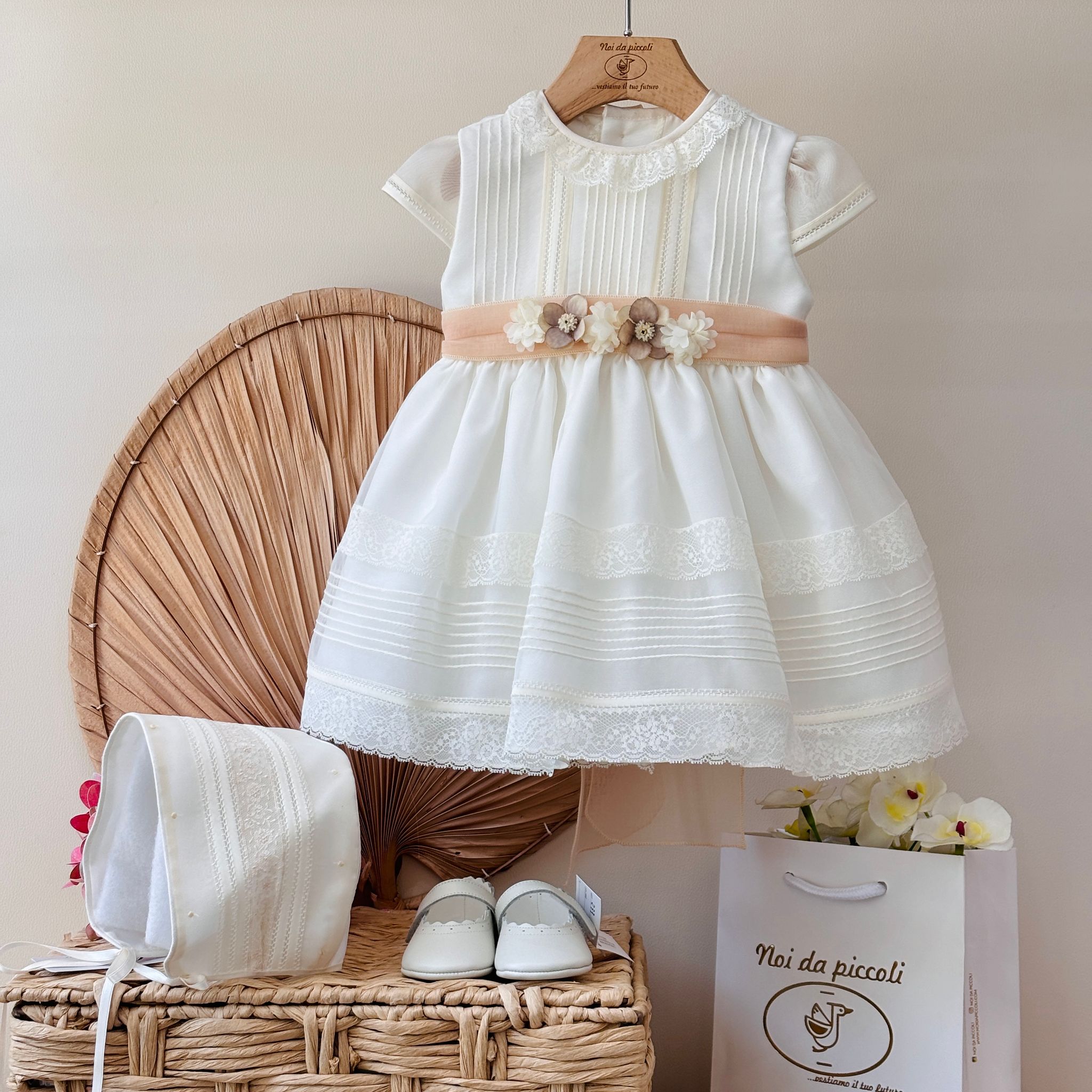 ABITINO CERIMONIALE INES Avorio - Noi da piccoli