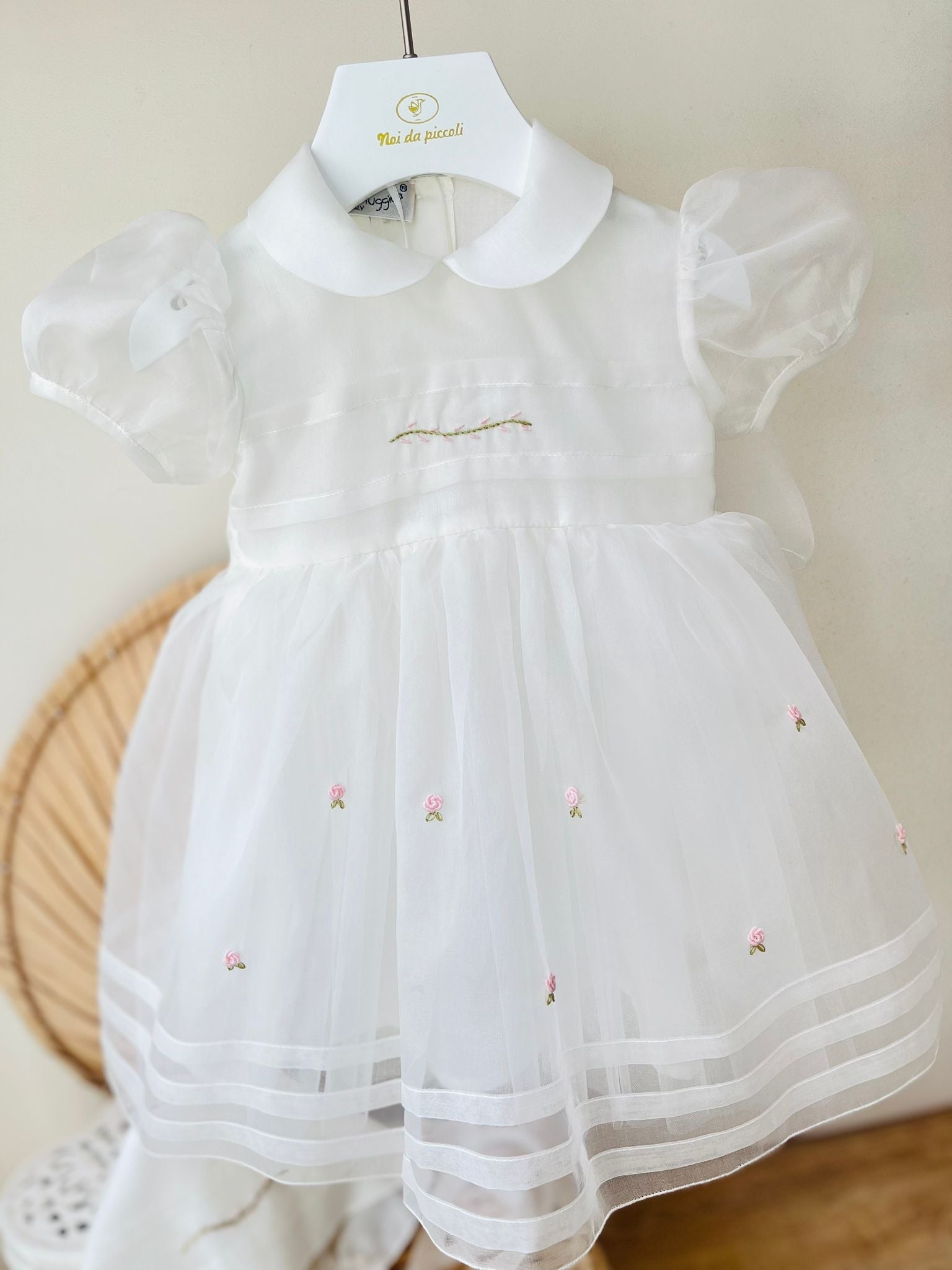 ABITINO CERIMONIALE IRINA ORGANDIS DI SETA - Noi da piccoli