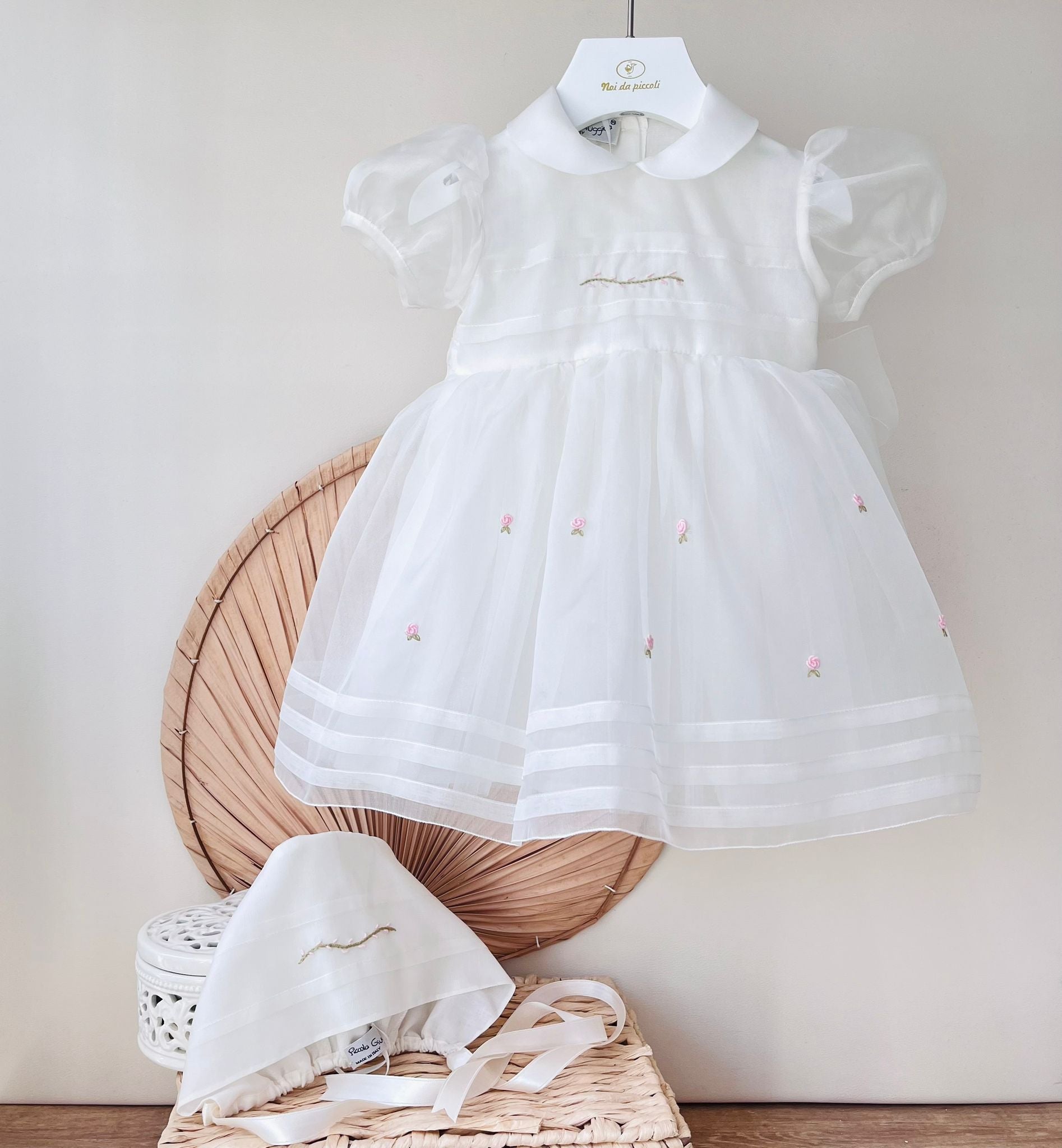 ABITINO CERIMONIALE IRINA ORGANDIS DI SETA - Noi da piccoli