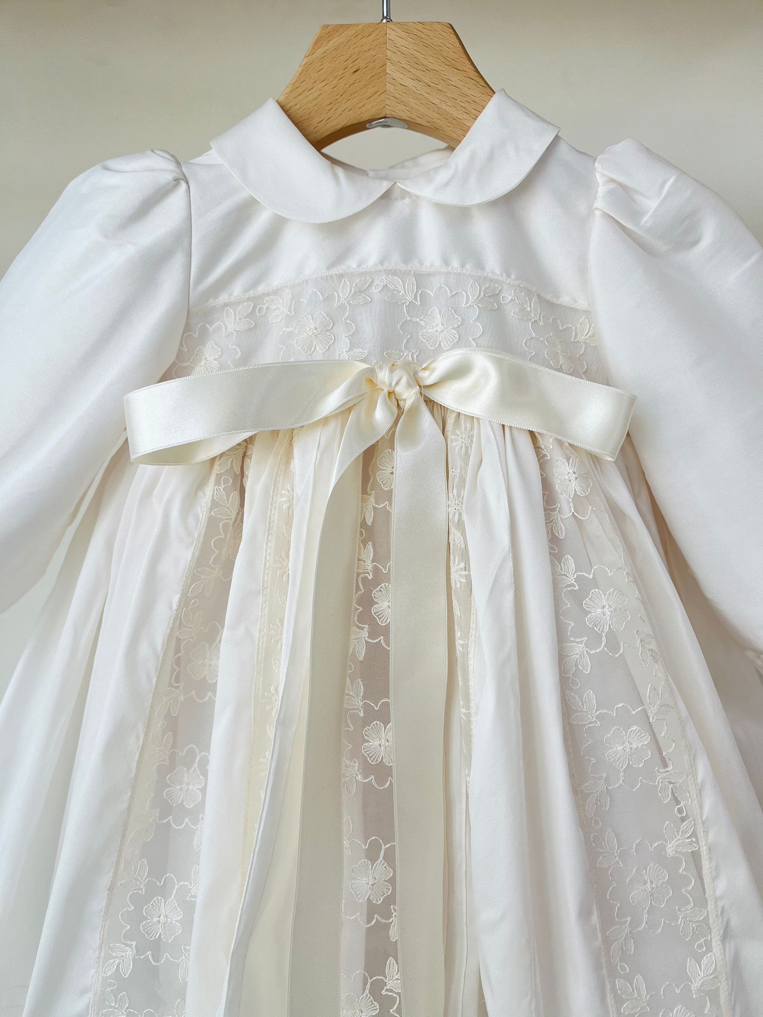 ABITINO CERIMONIALE LUNGO DIANA Avorio - Noi da piccoli