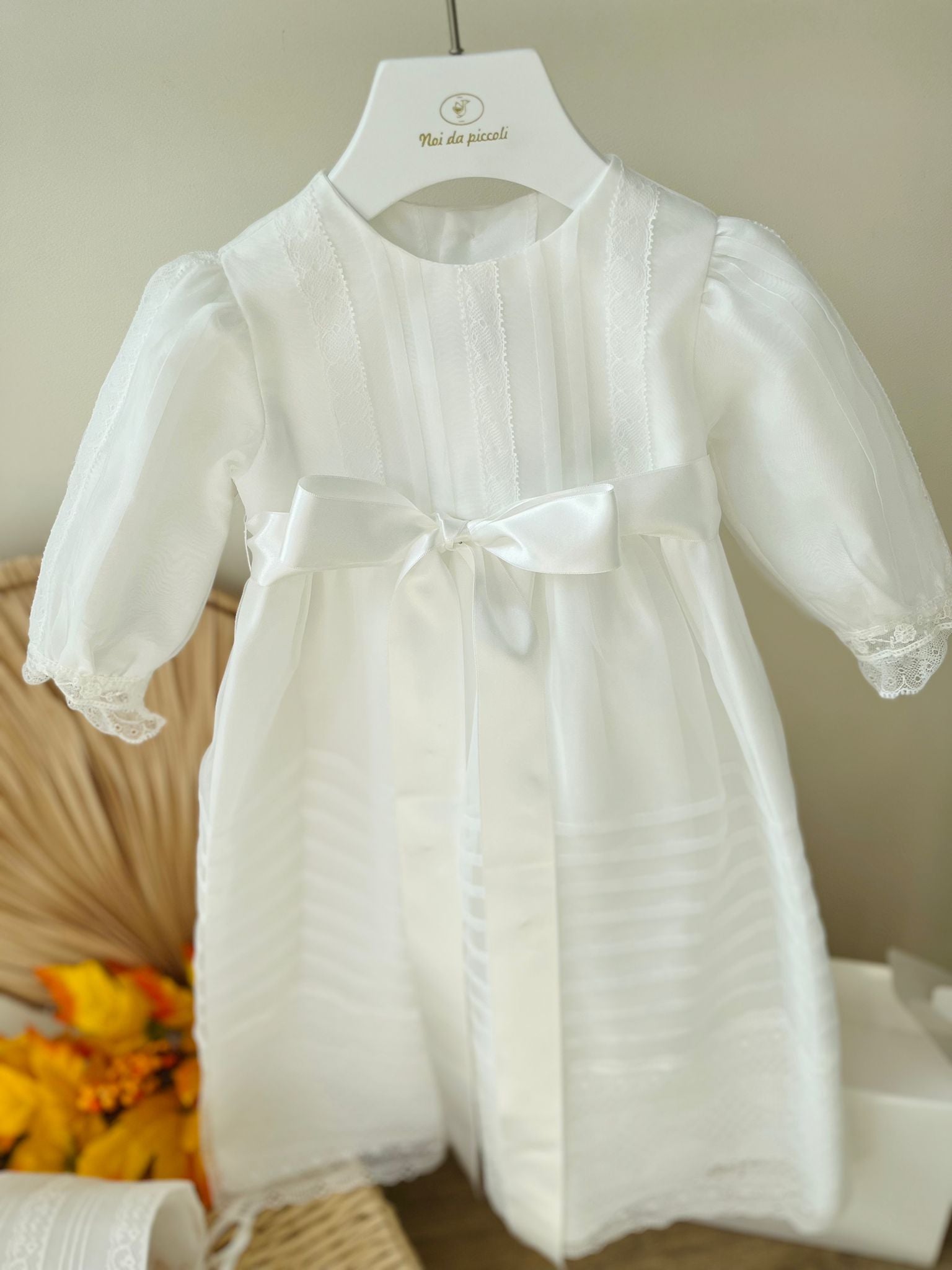 ABITINO CERIMONIALE LUNGO EGLE BIANCO - Noi da piccoli