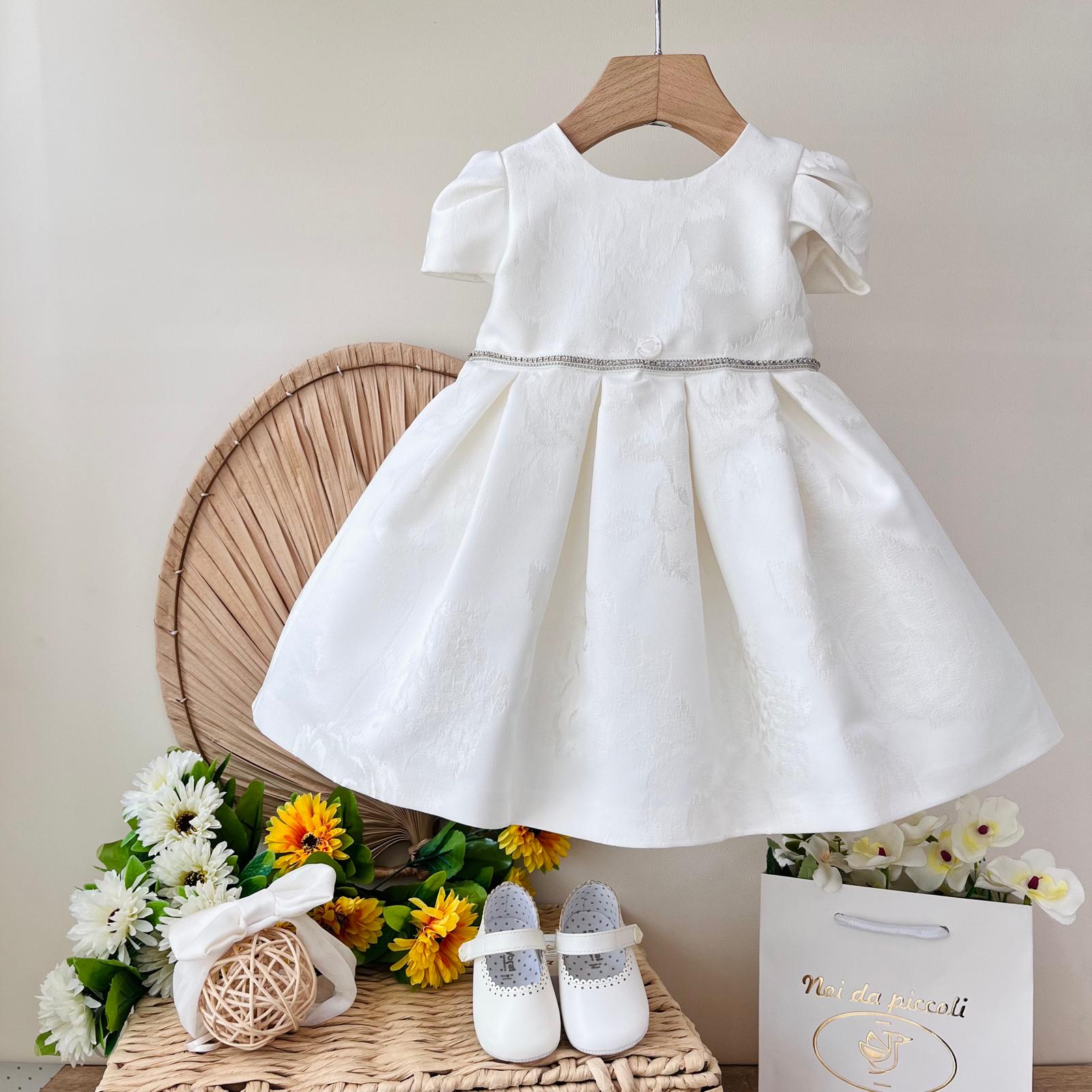 ABITINO CERIMONIALE MARIENNE BIANCO - Noi da piccoli