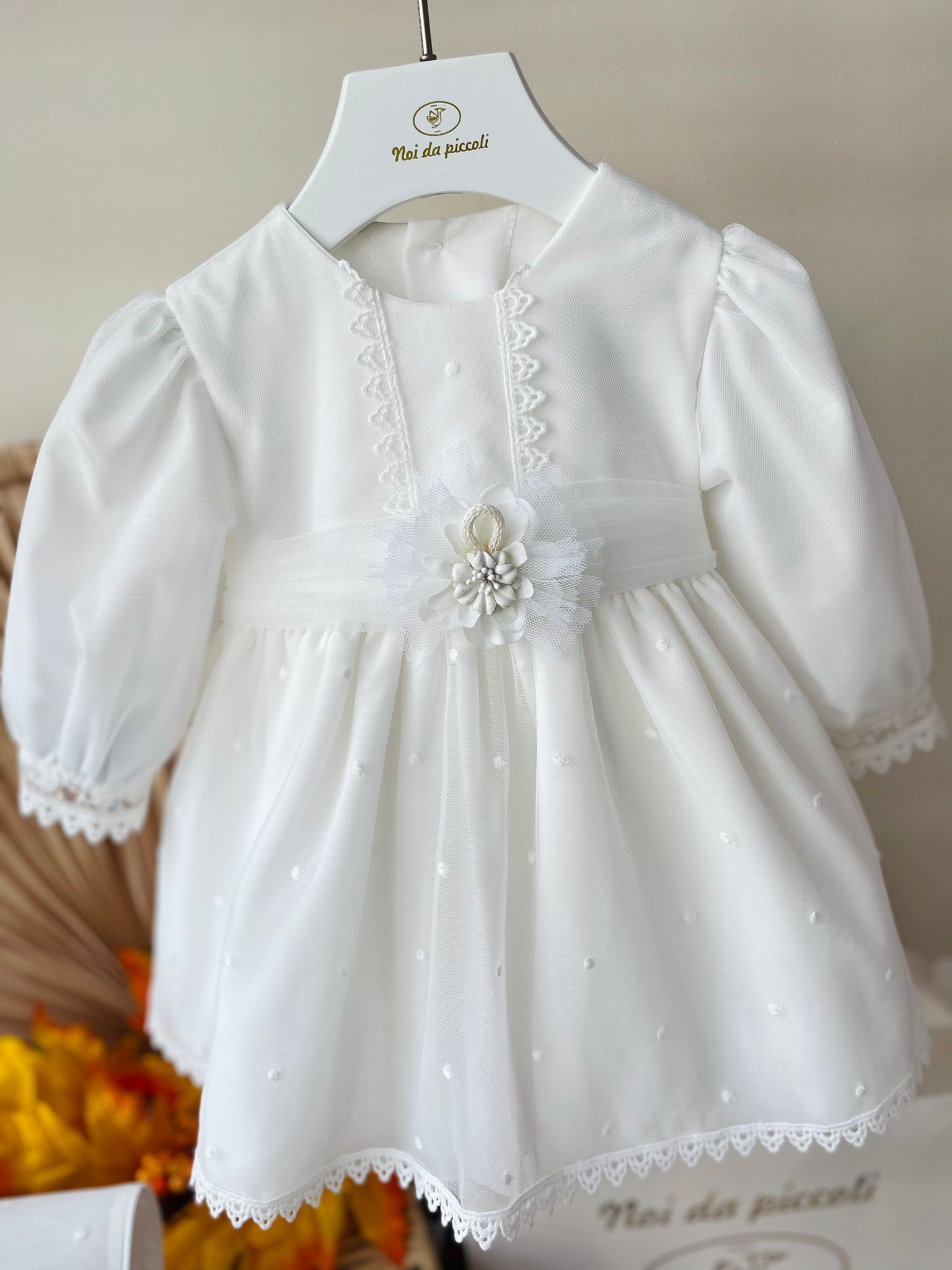 ABITINO CERIMONIALE MIMOSA BIANCO - Noi da piccoli