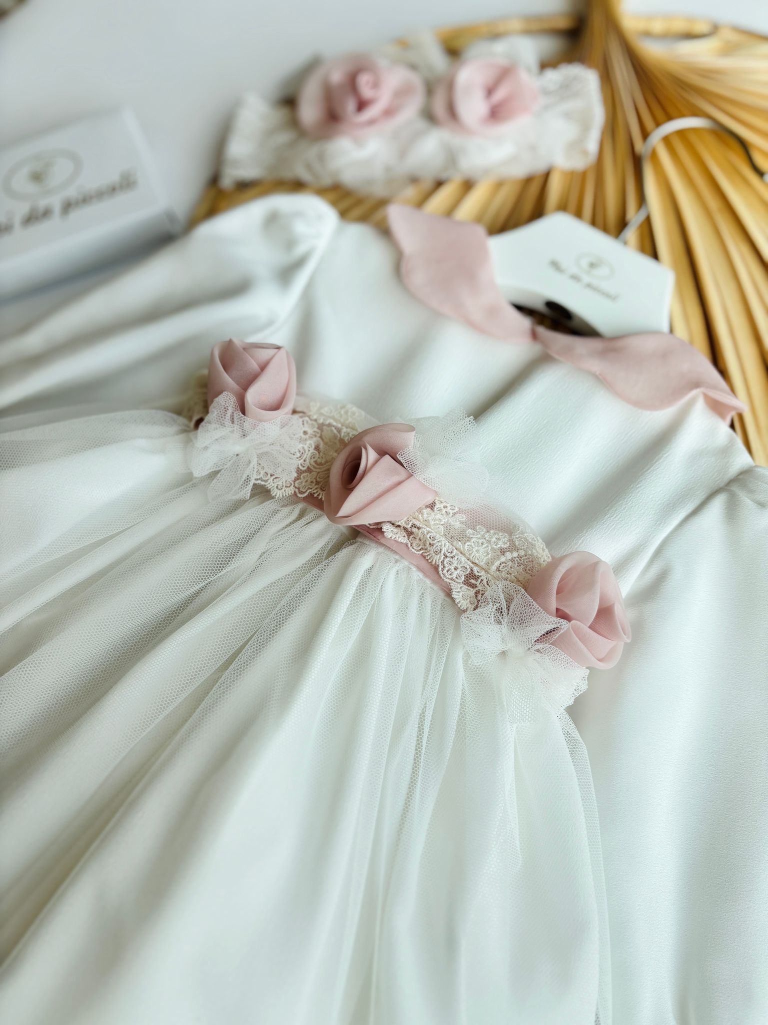 ABITINO CERIMONIALE ROSABELLA VANIGLIA ROSA - Noi da piccoli