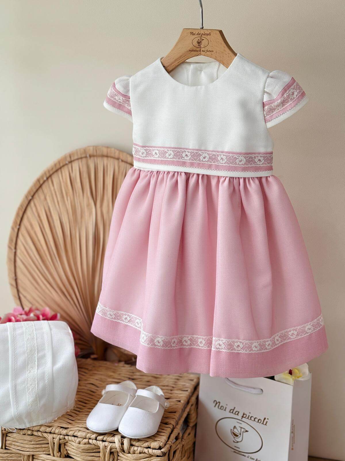 ABITINO CERIMONIALE SEMPLICITA' ROSA - Noi da piccoli