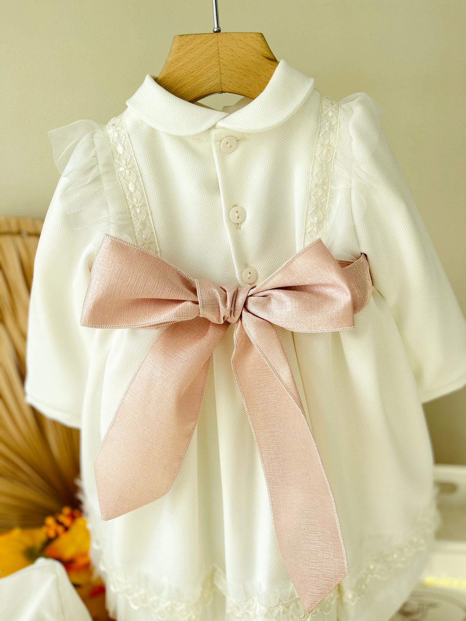 ABITINO CERIMONIALE SYRIA AVORIO ROSA - Noi da piccoli