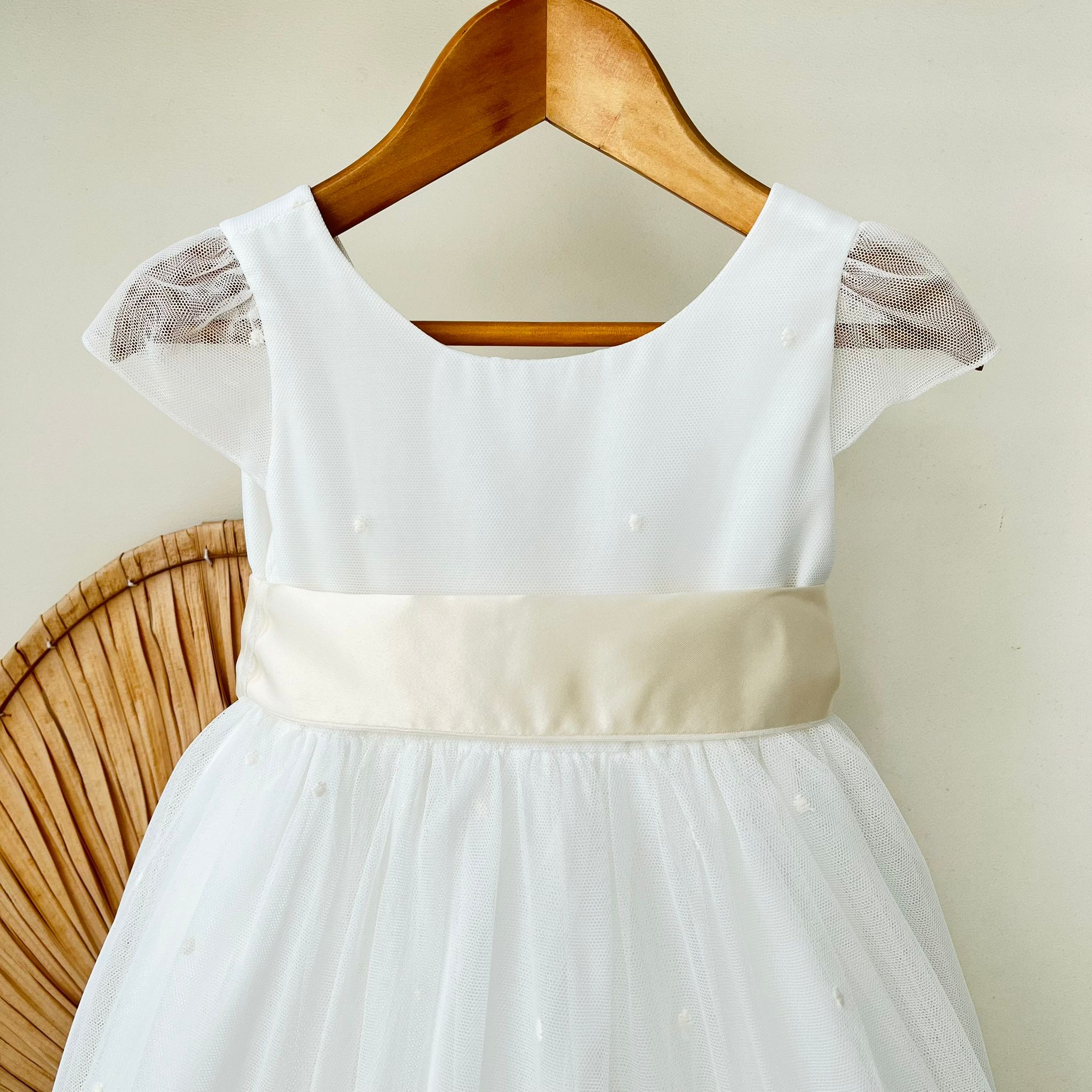 ABITINO CERIMONIALE YOUNG LADY BIANCO AVORIO - Noi da piccoli