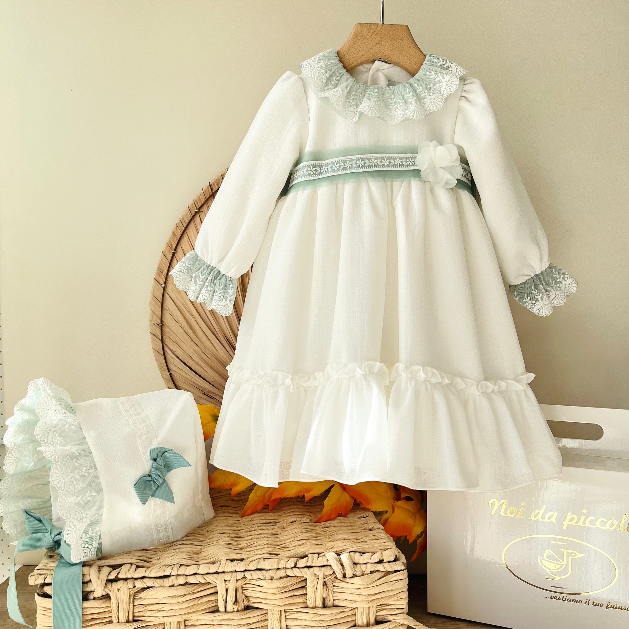 ABITINO CERIMONIALE ZAIRAH VERDE - Noi da piccoli