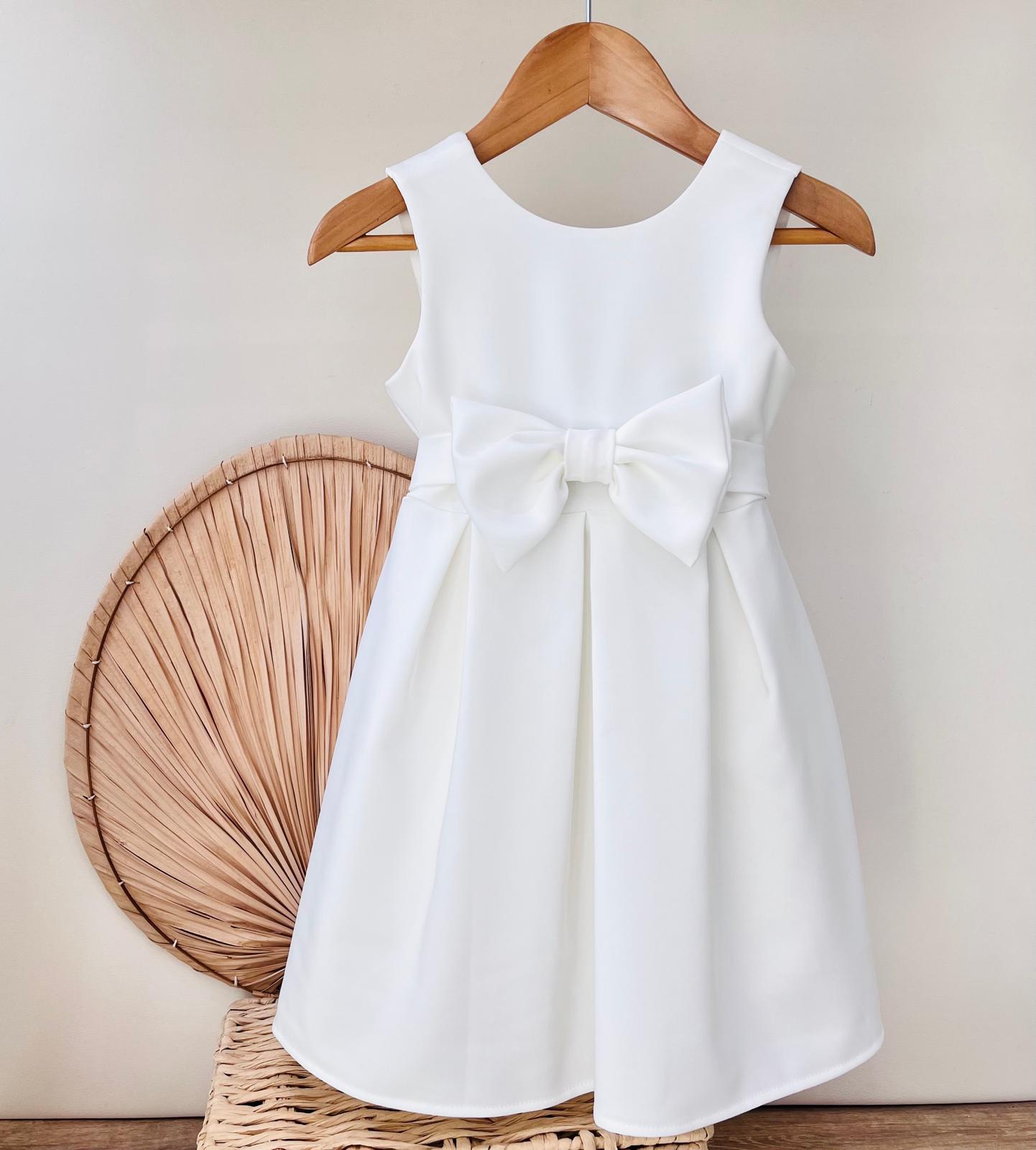 ABITINO CON FIOCCO BIANCO IDA - Noi da piccoli