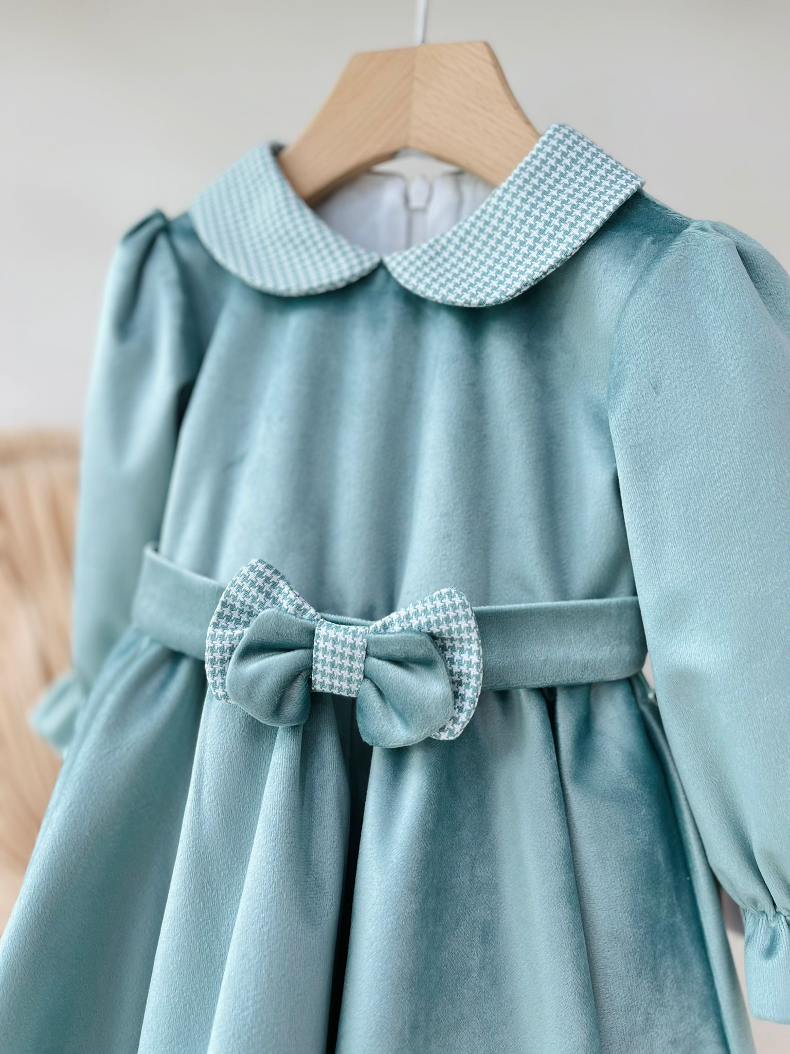 ABITINO VELLUTINO VERDE - Noi da piccoli