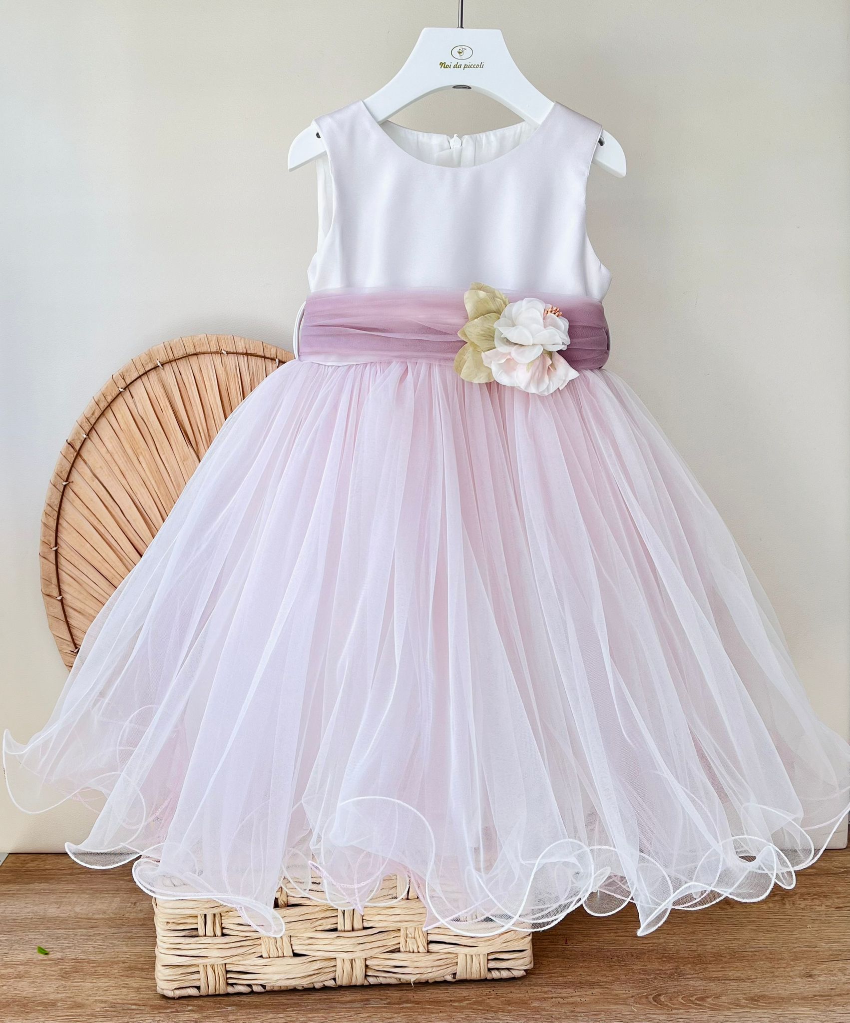 ABITO CERIMONIALE DEA ROSA ANTICO - Noi da piccoli