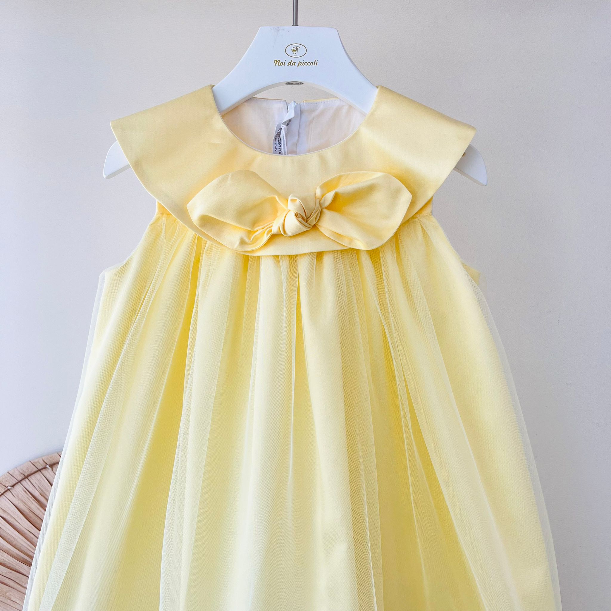 ABITO CERIMONIALE GIALLO - Noi da piccoli