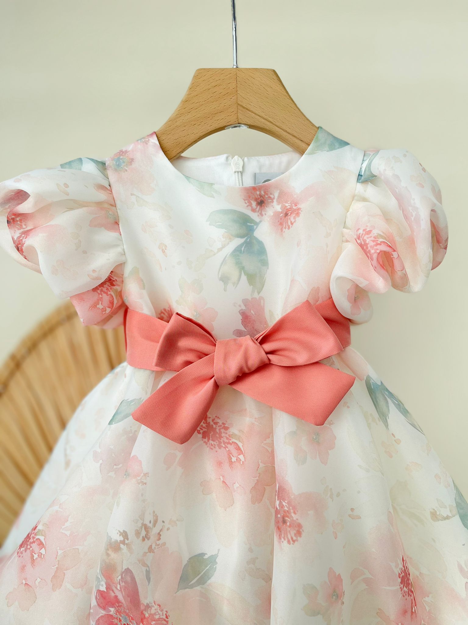 ABITO INCANTO DI FLORA VANIGLIA ROSA PESCO - Noi da piccoli