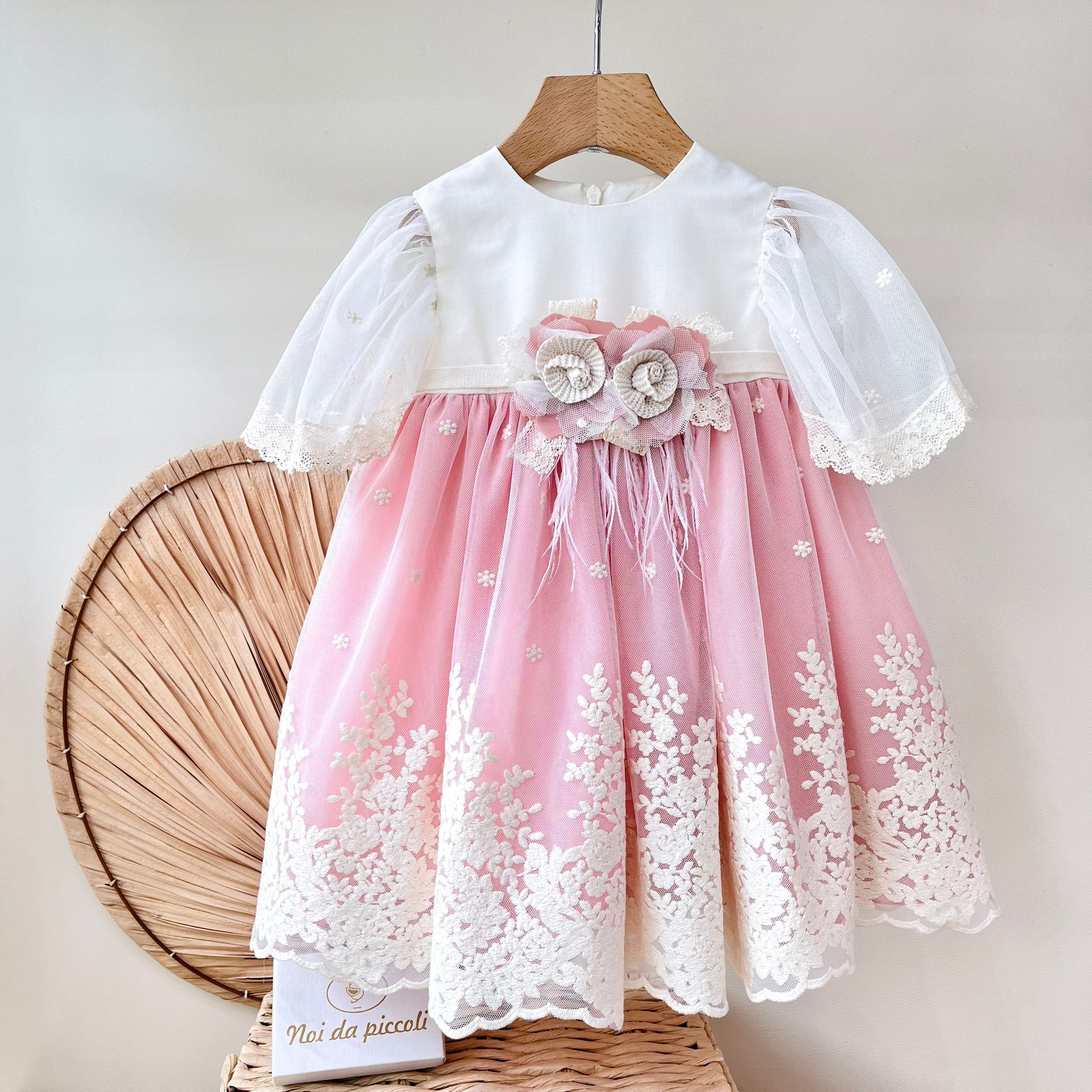 ABITO MADEMOISELLE VANIGLIA ROSA - Noi da piccoli