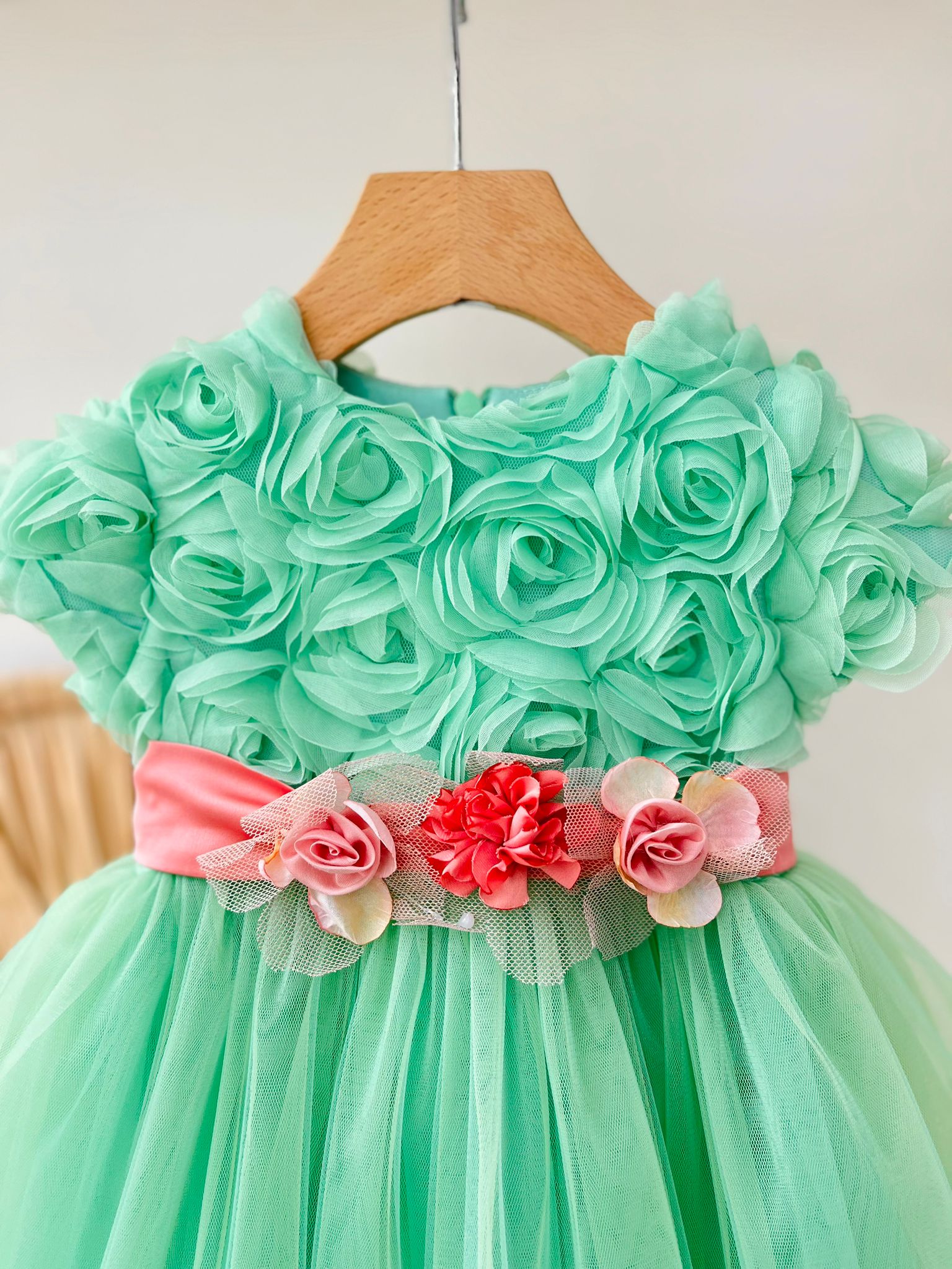 ABITO NINFEA VERDE - Noi da piccoli