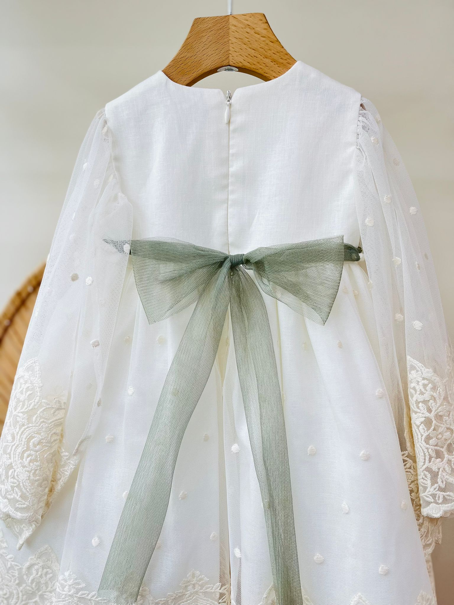 ABITO SOGNO DI MERLETTO VANIGLIA - Noi da piccoli