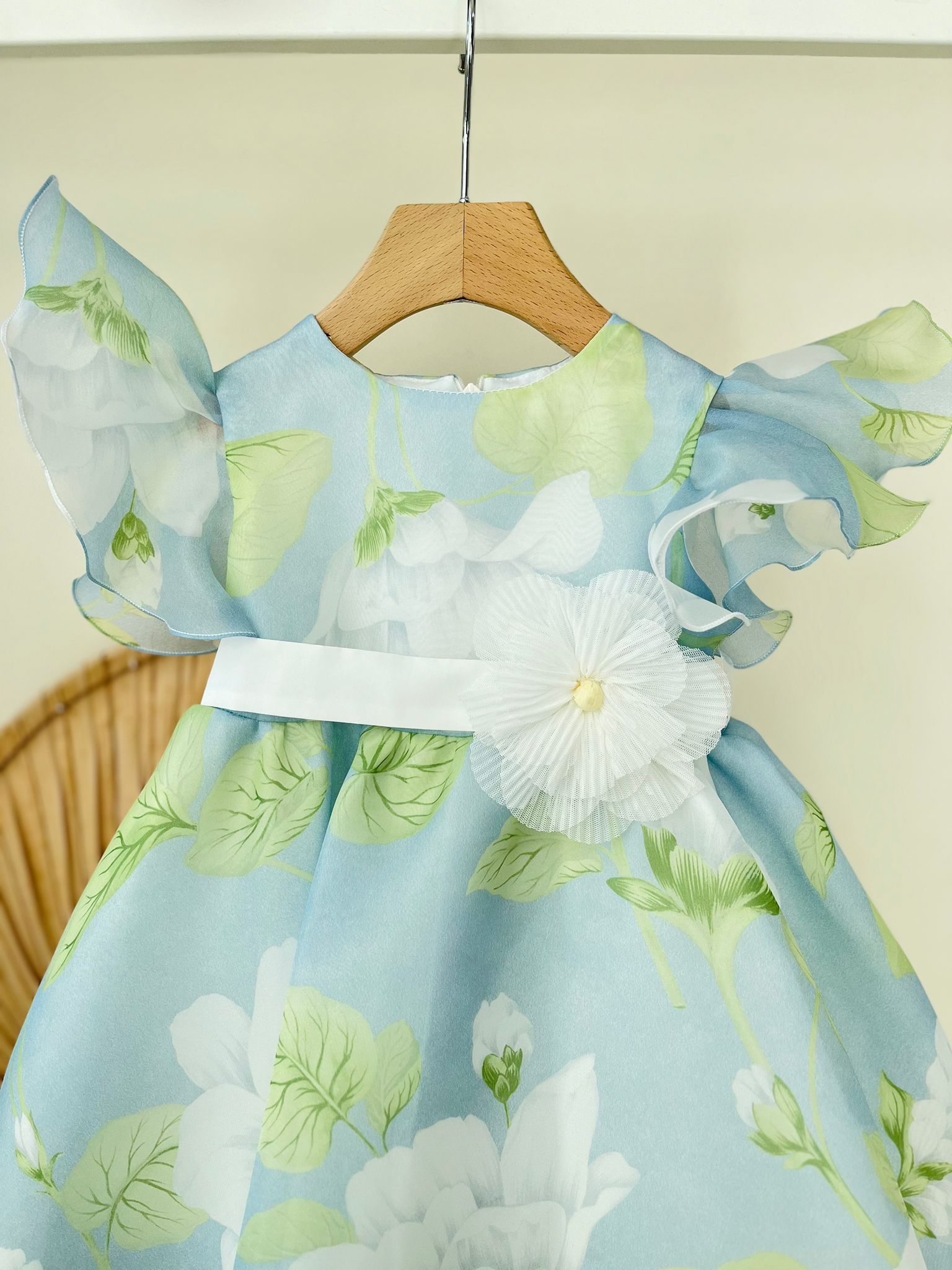 ABITO SOGNO FLOREALE CELESTE - Noi da piccoli