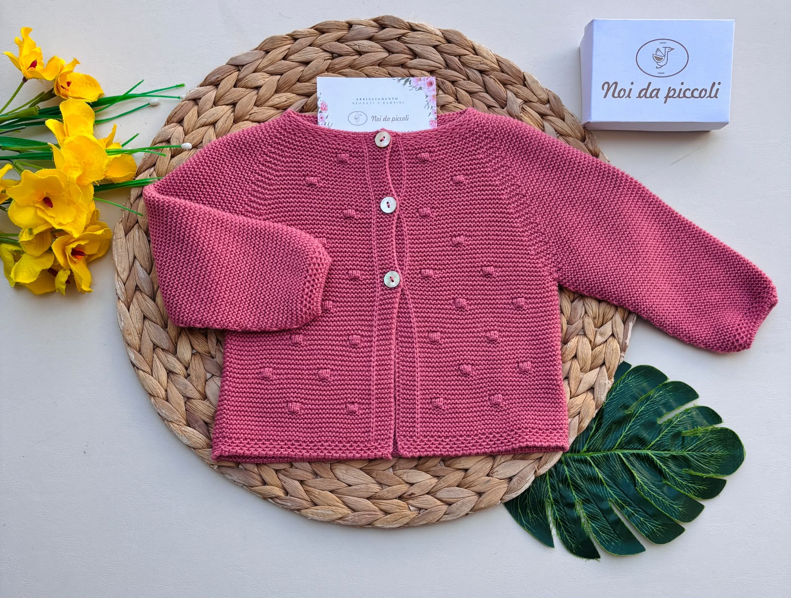 GOLFINO FILATO CALDO ROSA