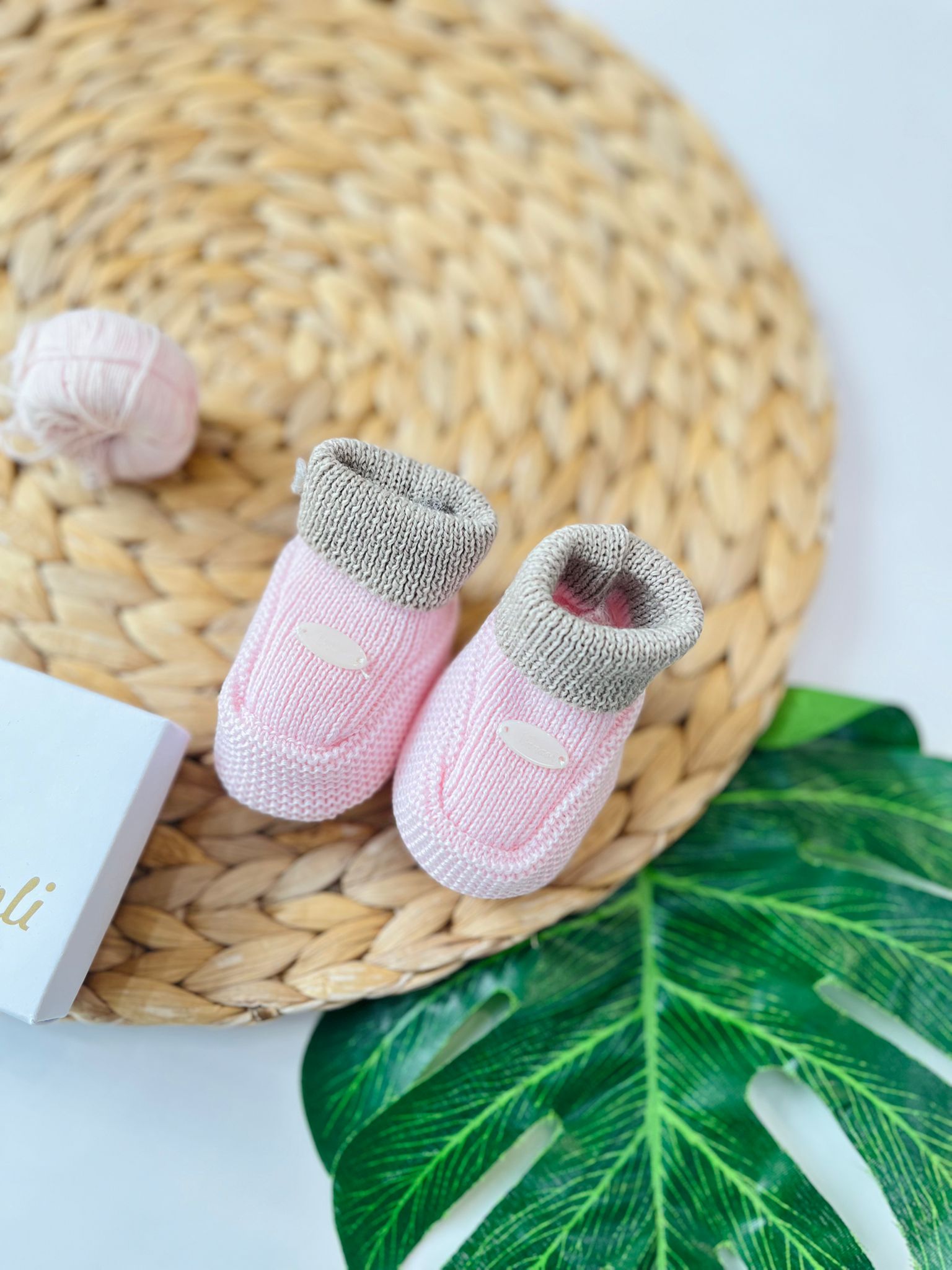 BABBUCCE 100% LANA ROSA - Noi da piccoli