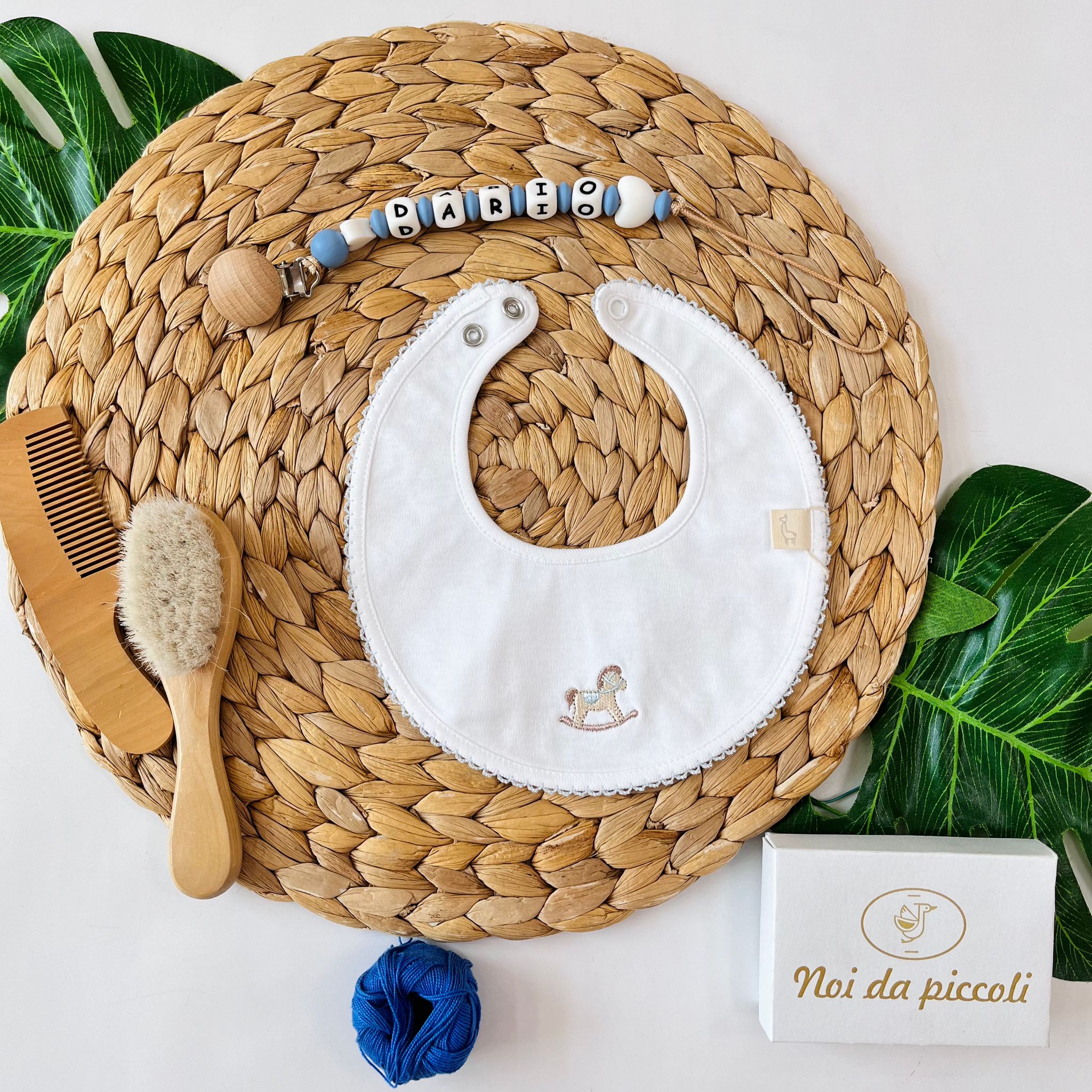 BAVETTA CAVALLUCCIO CENTRALE BIANCO - Noi da piccoli