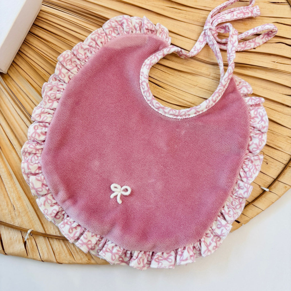 BAVETTA IN CINIGLIA CLIO ROSA ANTICO - Noi da piccoli