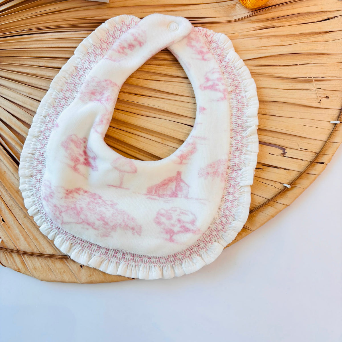 BAVETTA IN CINIGLIA ROSA - Noi da piccoli