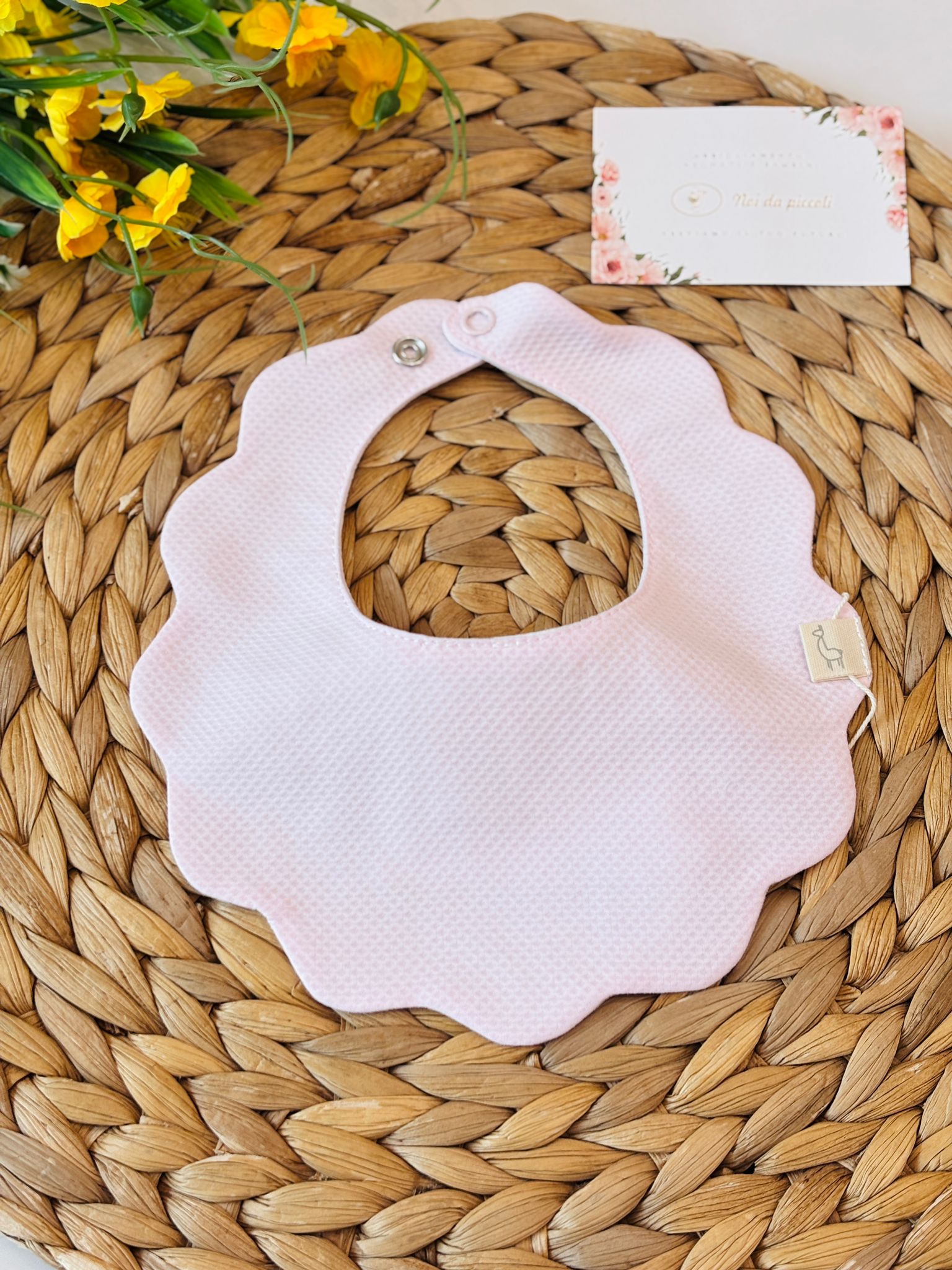 BAVETTA NUVOLA ROSA - Noi da piccoli