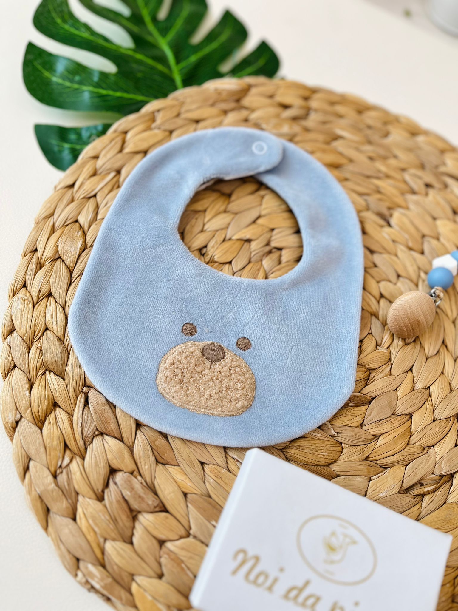 BAVETTA TED CINIGLIA POLVERE TABACCO - Noi da piccoli