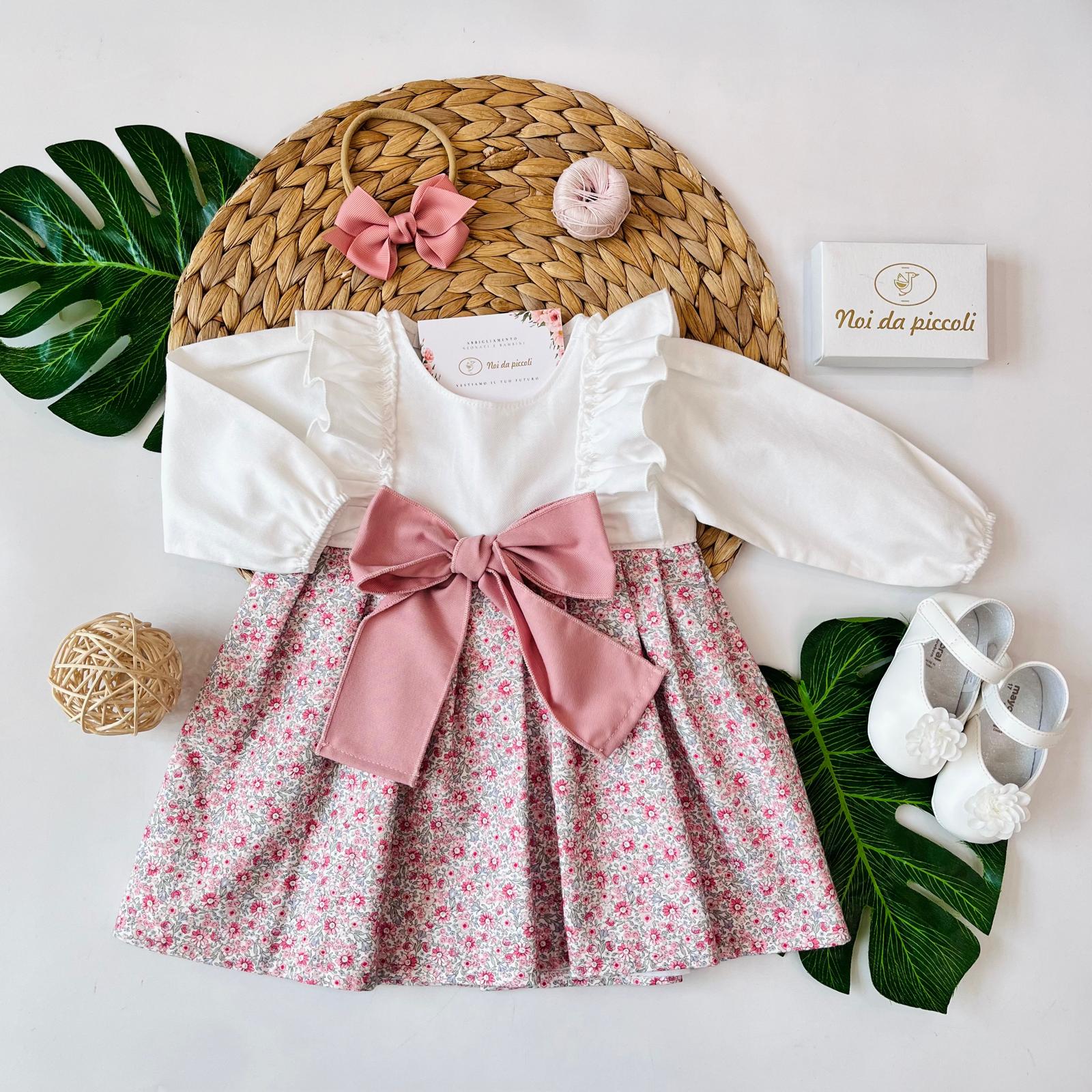 VESTINA CALDO COTONE  ROSA DAISY