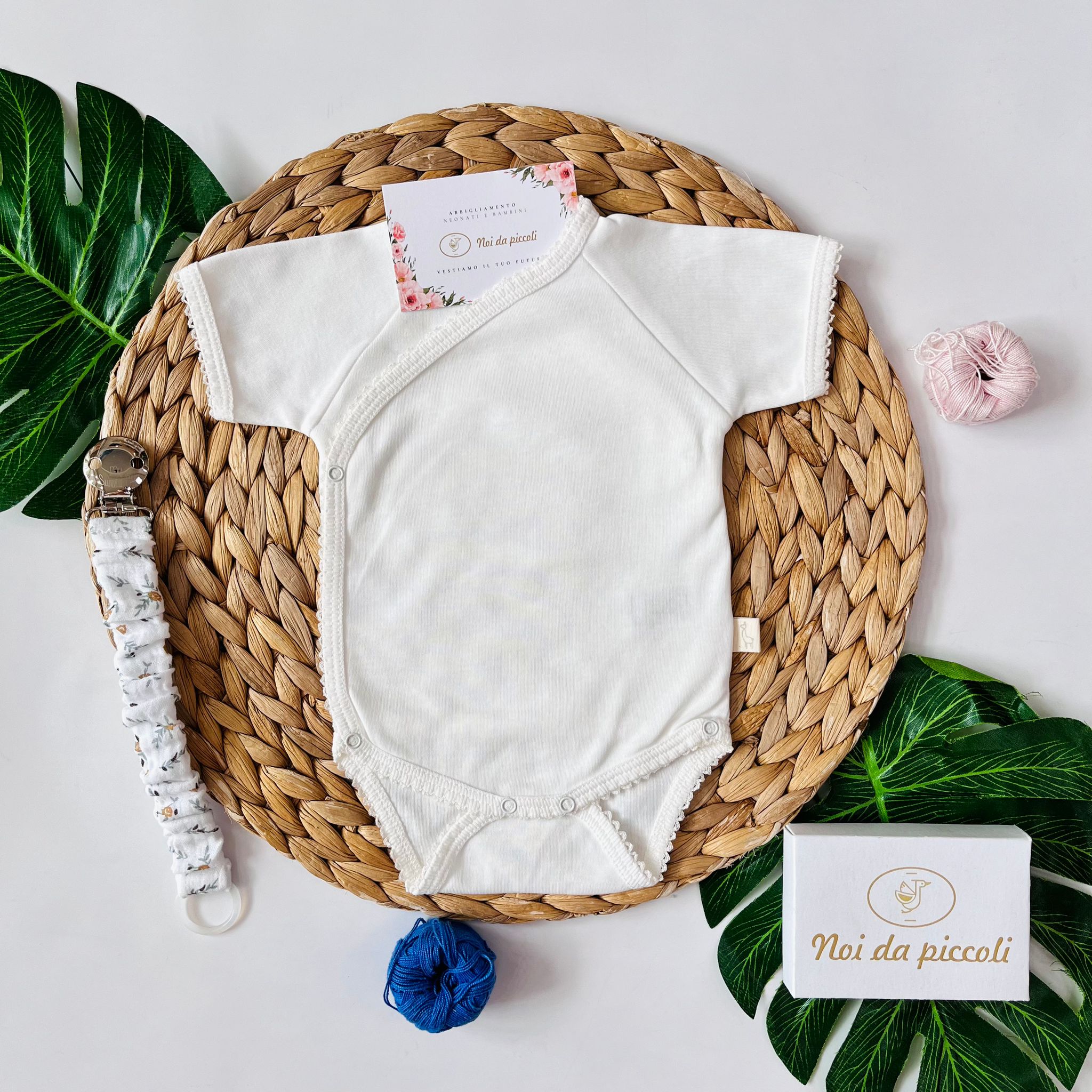 BODY ANTIPANICO COTONE CALDO Avorio - Noi da piccoli