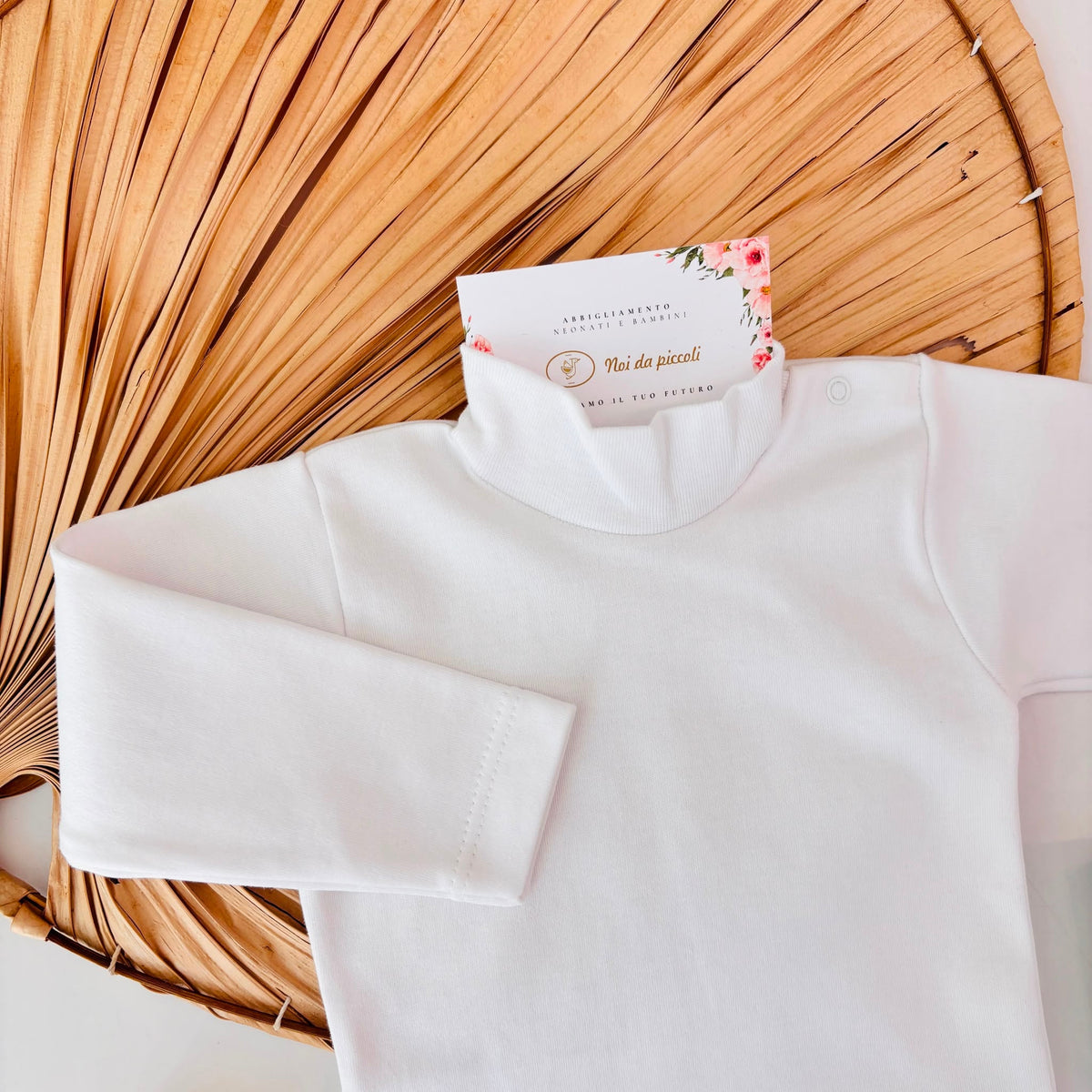 Body Antipanico Mezzo Collo Cisne Bianco Babidu - Noi da piccoli