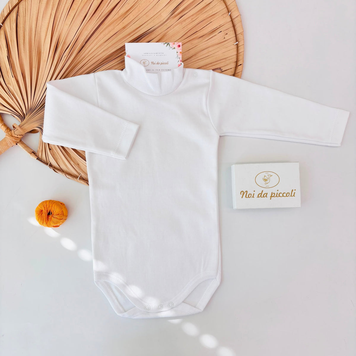 Body Antipanico Mezzo Collo Cisne Bianco Babidu - Noi da piccoli