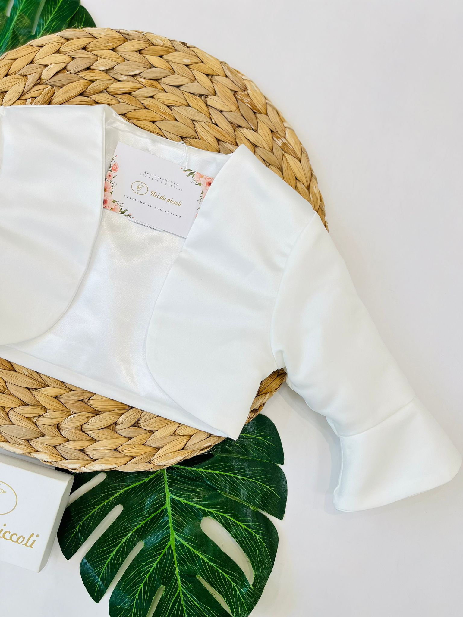 BOLERINO ELEGANTE PANNA - Noi da piccoli