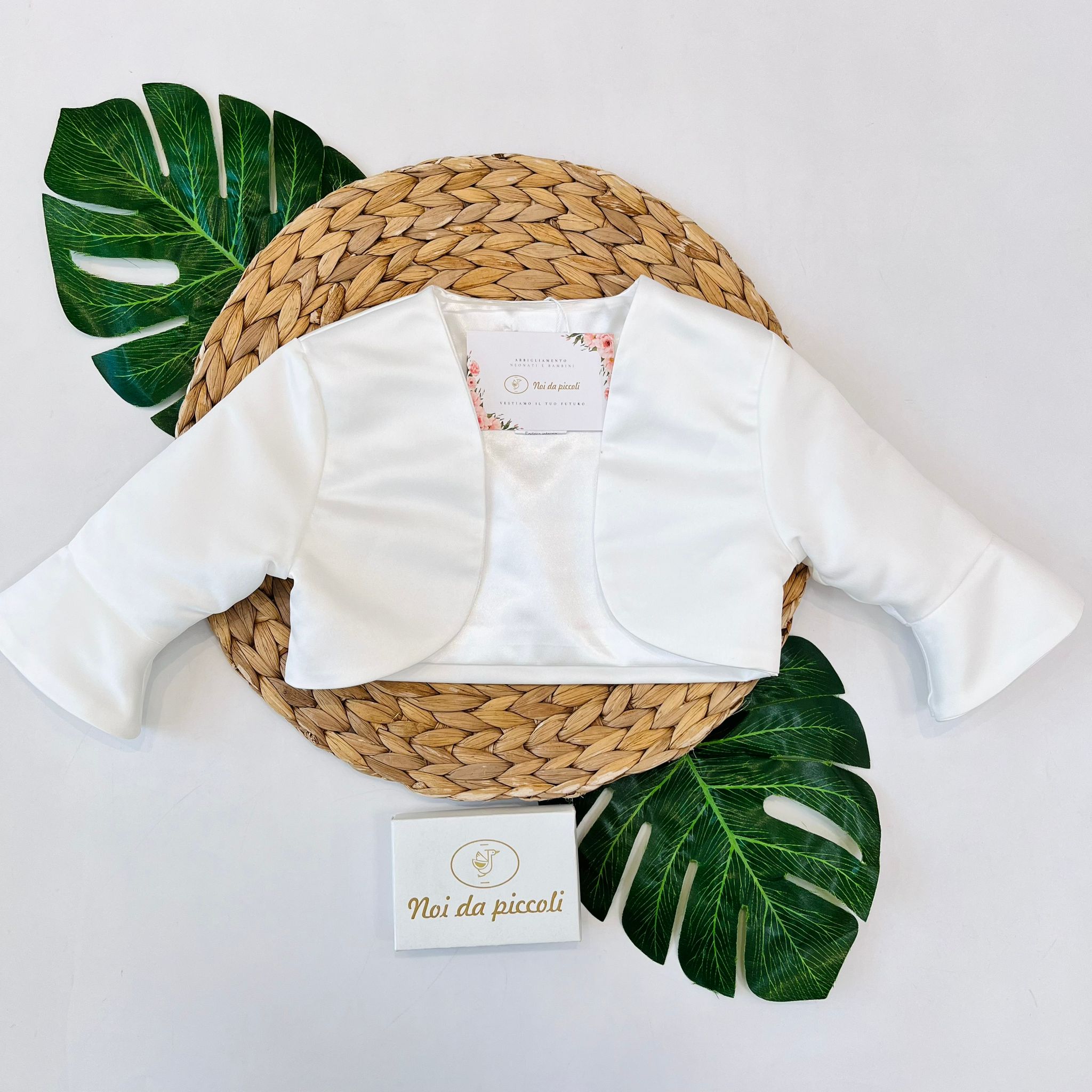 BOLERINO ELEGANTE PANNA - Noi da piccoli